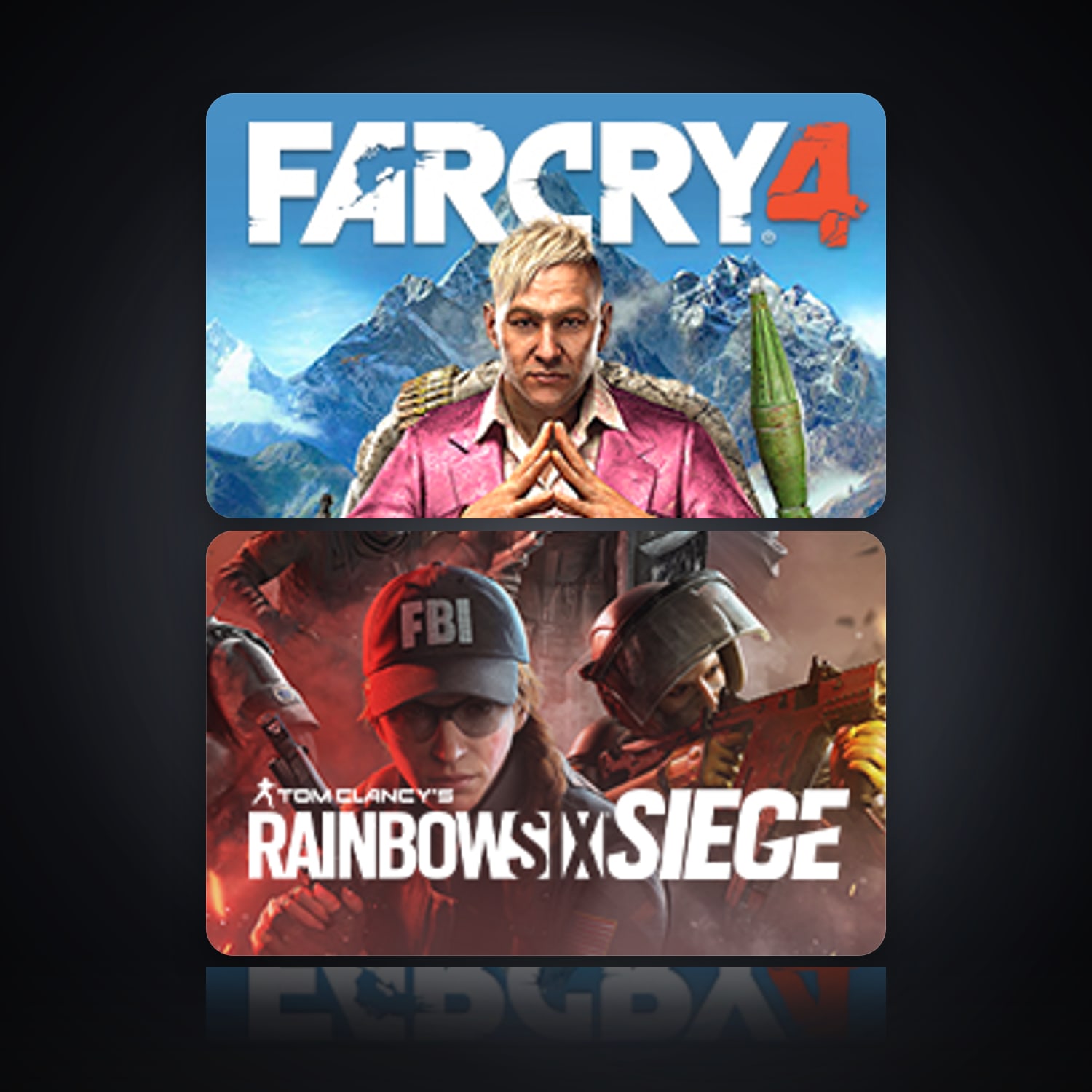 Far Cry 4 & Tom Clancy's Rainbow Six Siege (Steam) | 2 Games — HabibiAccounts
