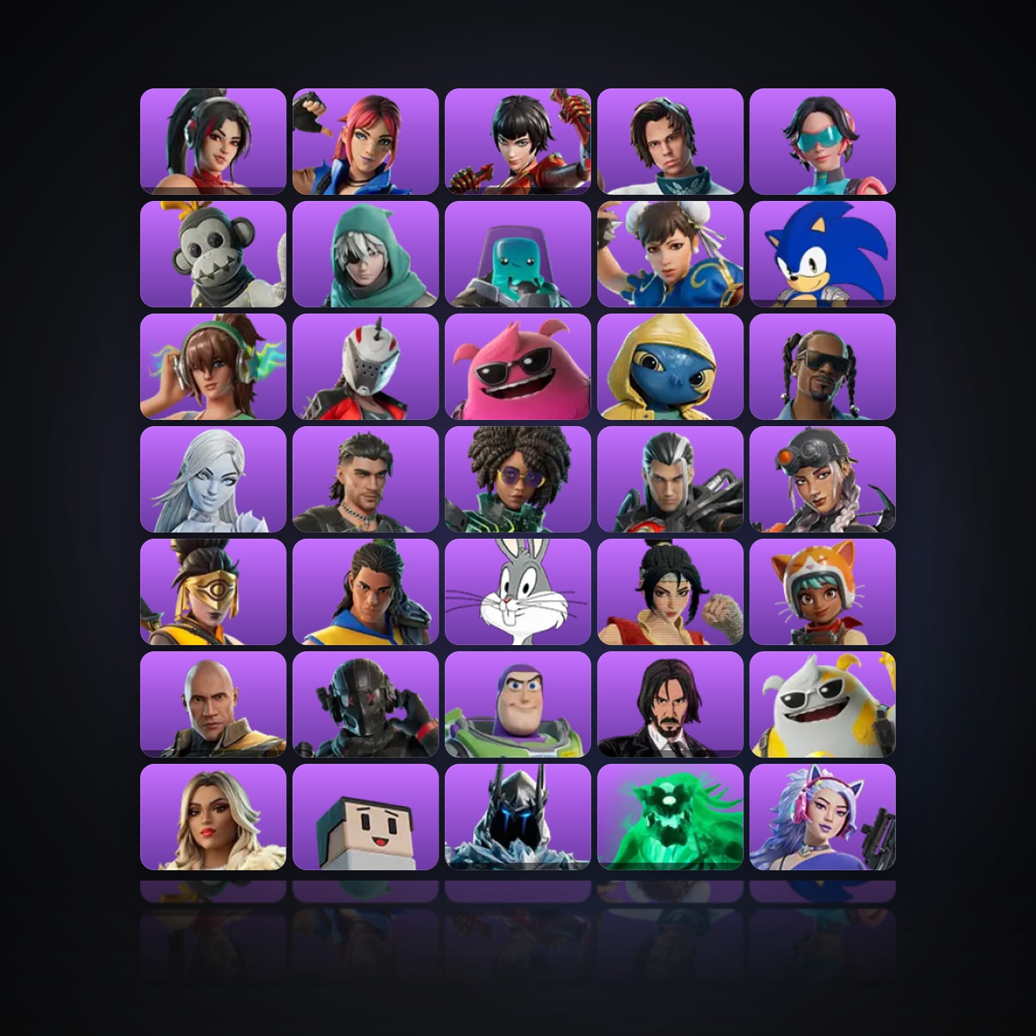 Fortnite | 40 Skins | Level 701 | 108 Wins — HabibiAccounts