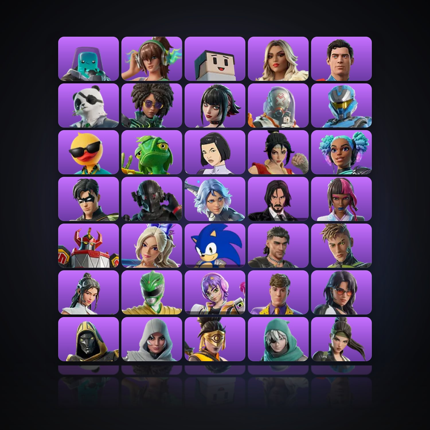 Fortnite | 37 Skins | 750 V-Bucks | Level 2208 | 206 Wins — HabibiAccounts