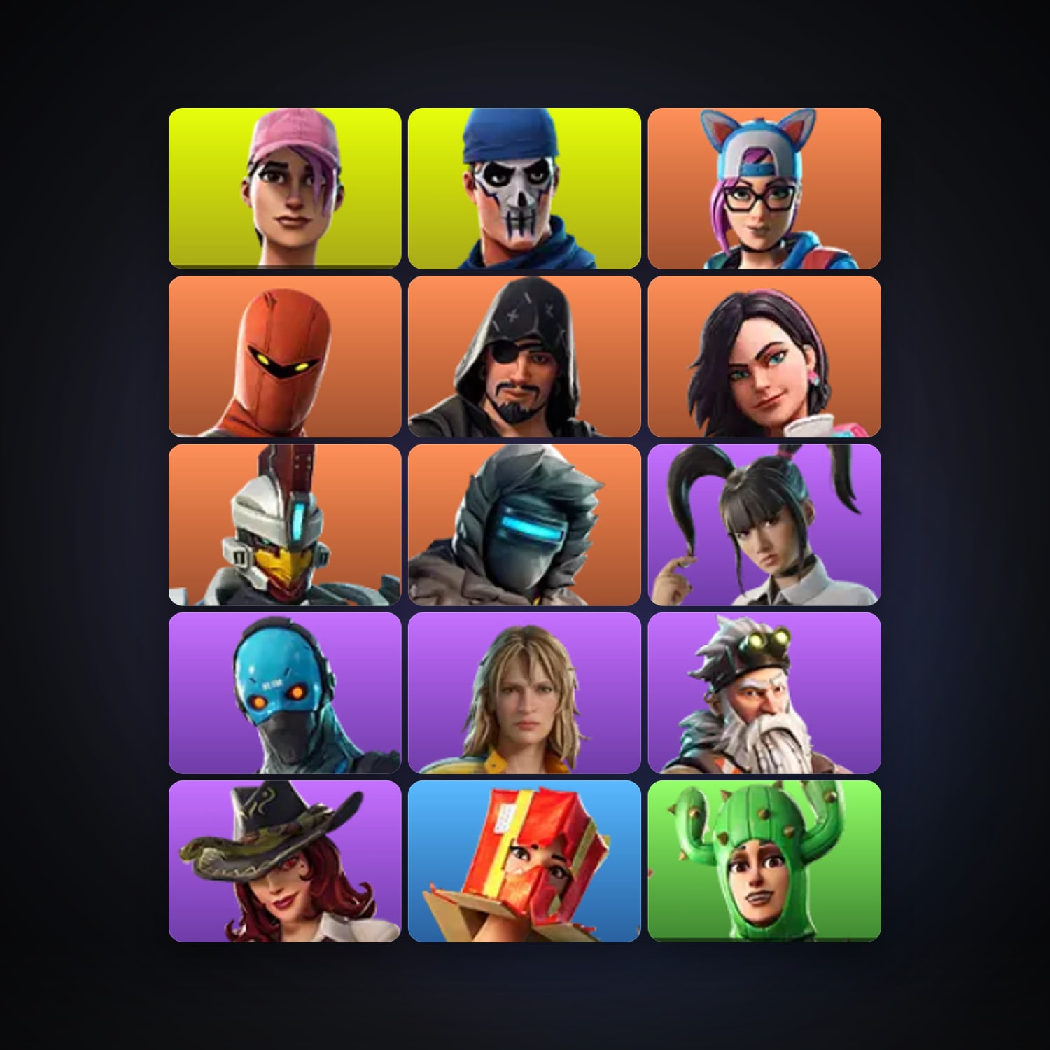 Fortnite | 15 Skins | Level 85 — HabibiAccounts