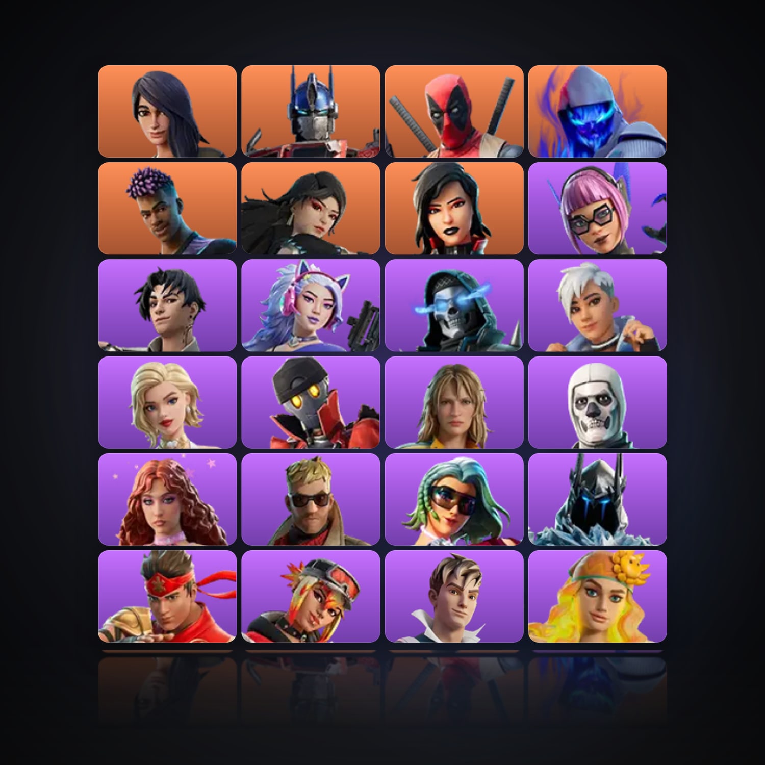 Fortnite | 74 Skins | 1.6K V-Bucks | Level 688 | 23 Wins — HabibiAccounts