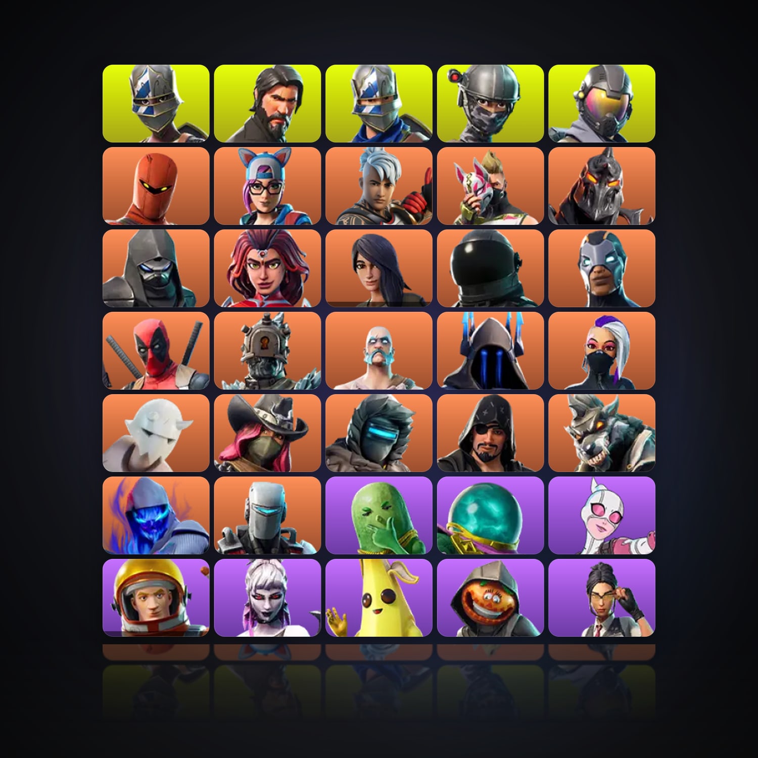 Fortnite | 109 Skins | 2.1K V-Bucks | Level 2747 | 737 Wins — HabibiAccounts