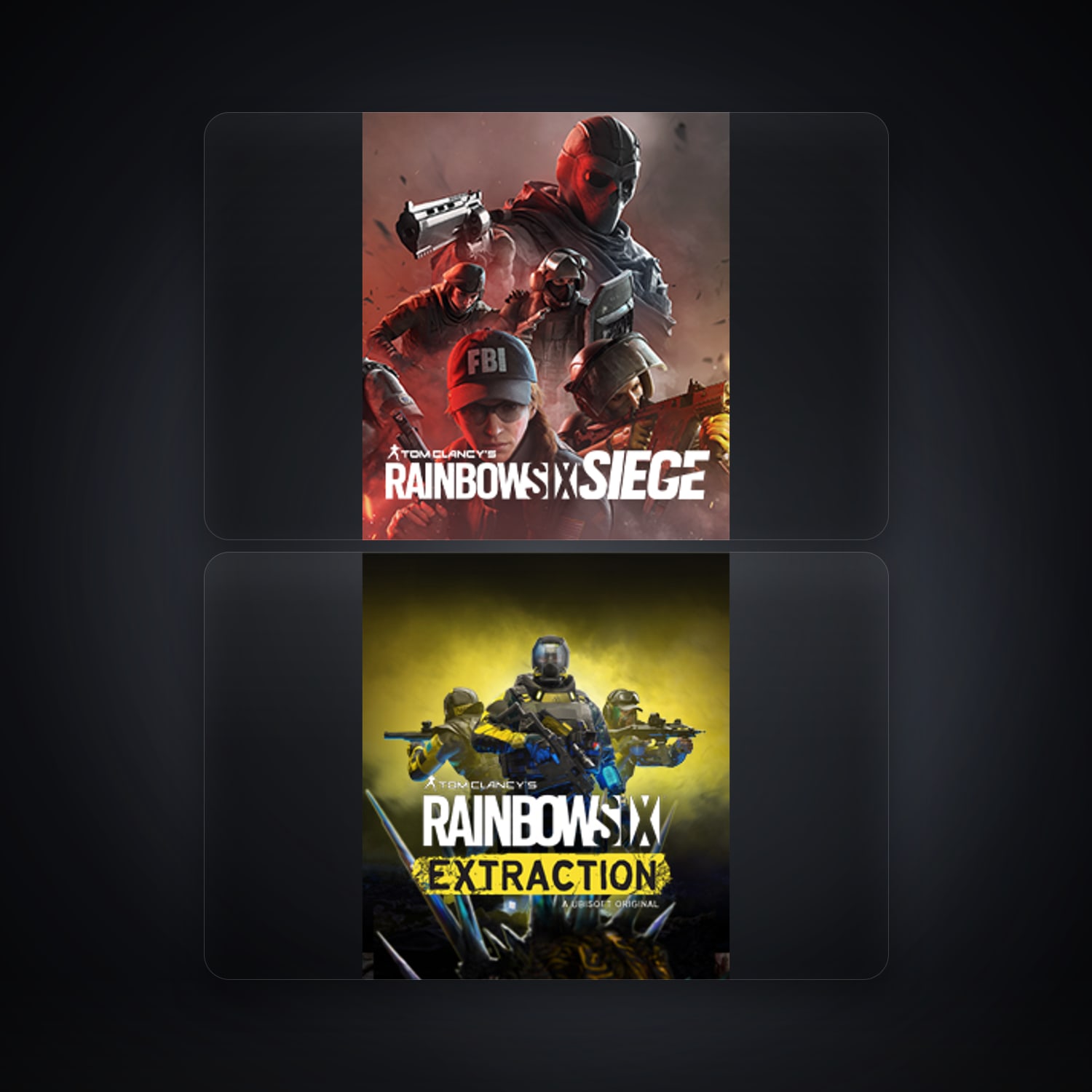 Tom Clancy's Rainbow Six Siege & Tom Clancy's Rainbow Six Extraction | 3 Games — HabibiAccounts