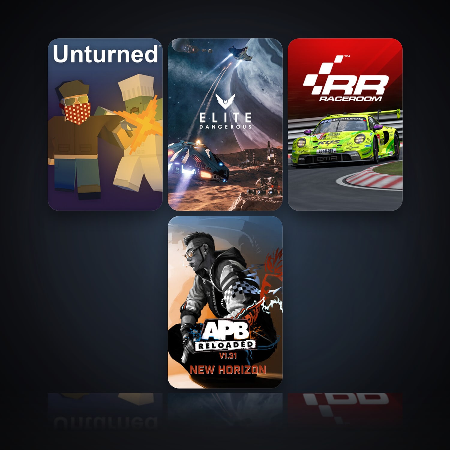 Unturned & Elite Dangerous | 13 Games | Clean — HabibiAccounts