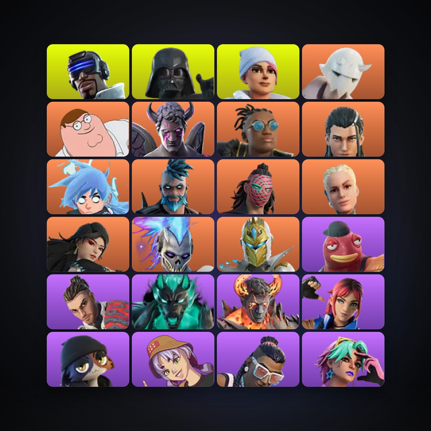 Fortnite | 74 Skins | 800 V-Bucks | Level 881 | 74 Wins — HabibiAccounts