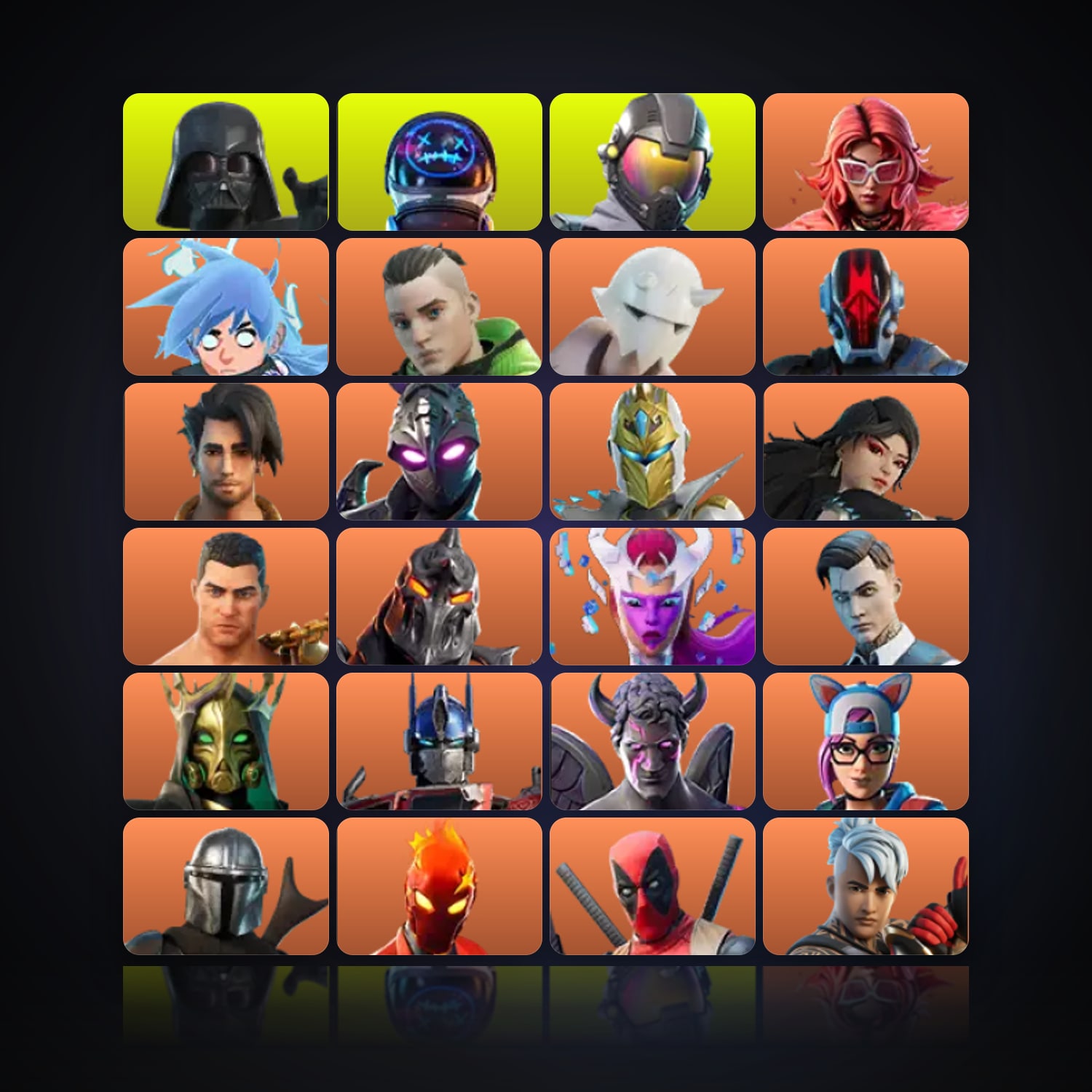 Fortnite | 306 Skins | 200 V-Bucks | Level 3624 | 207 Wins — HabibiAccounts