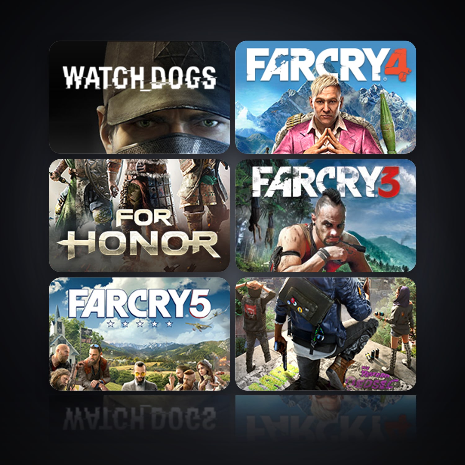 Watch_Dogs & Far Cry 4 | 10 Games — HabibiAccounts