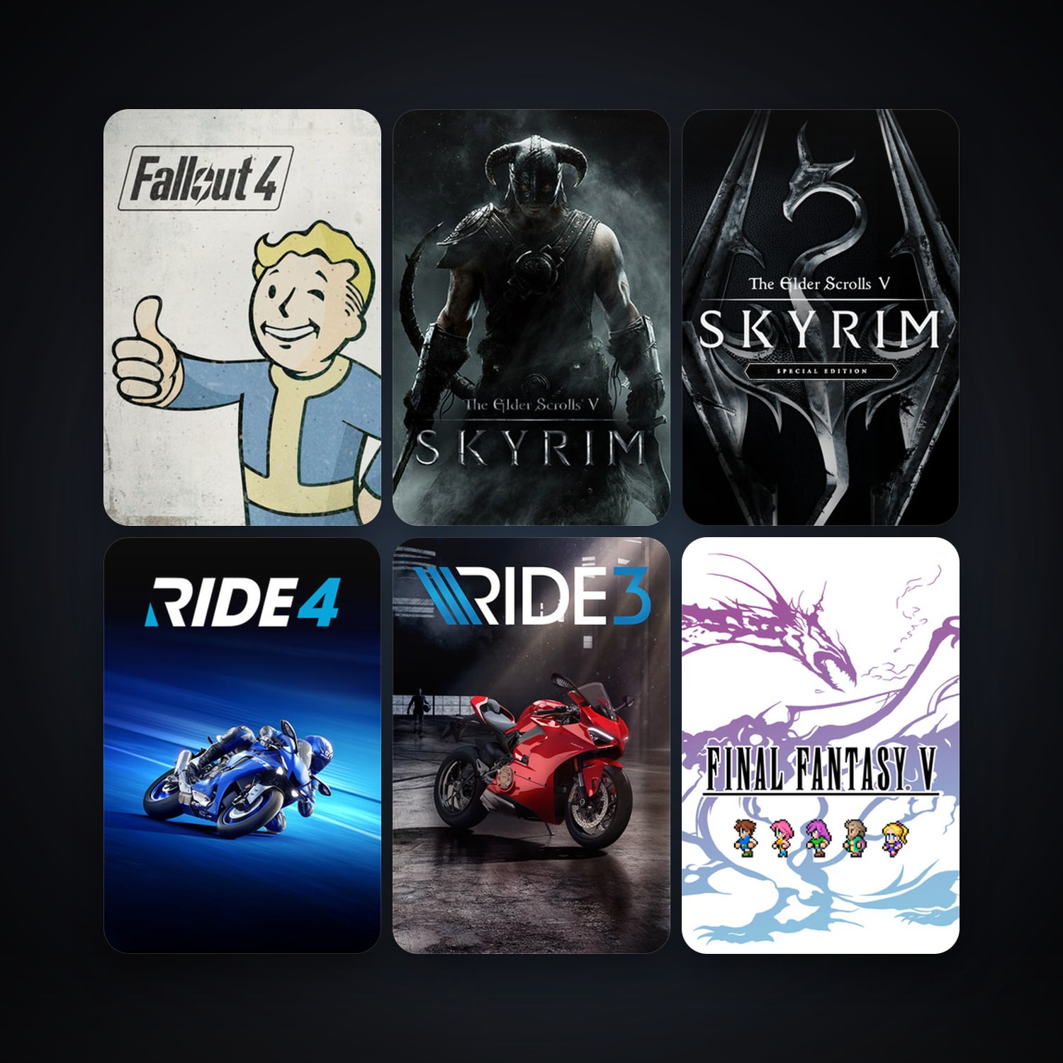 Fallout 4 & The Elder Scrolls V: Skyrim | 13 Games | Clean — HabibiAccounts