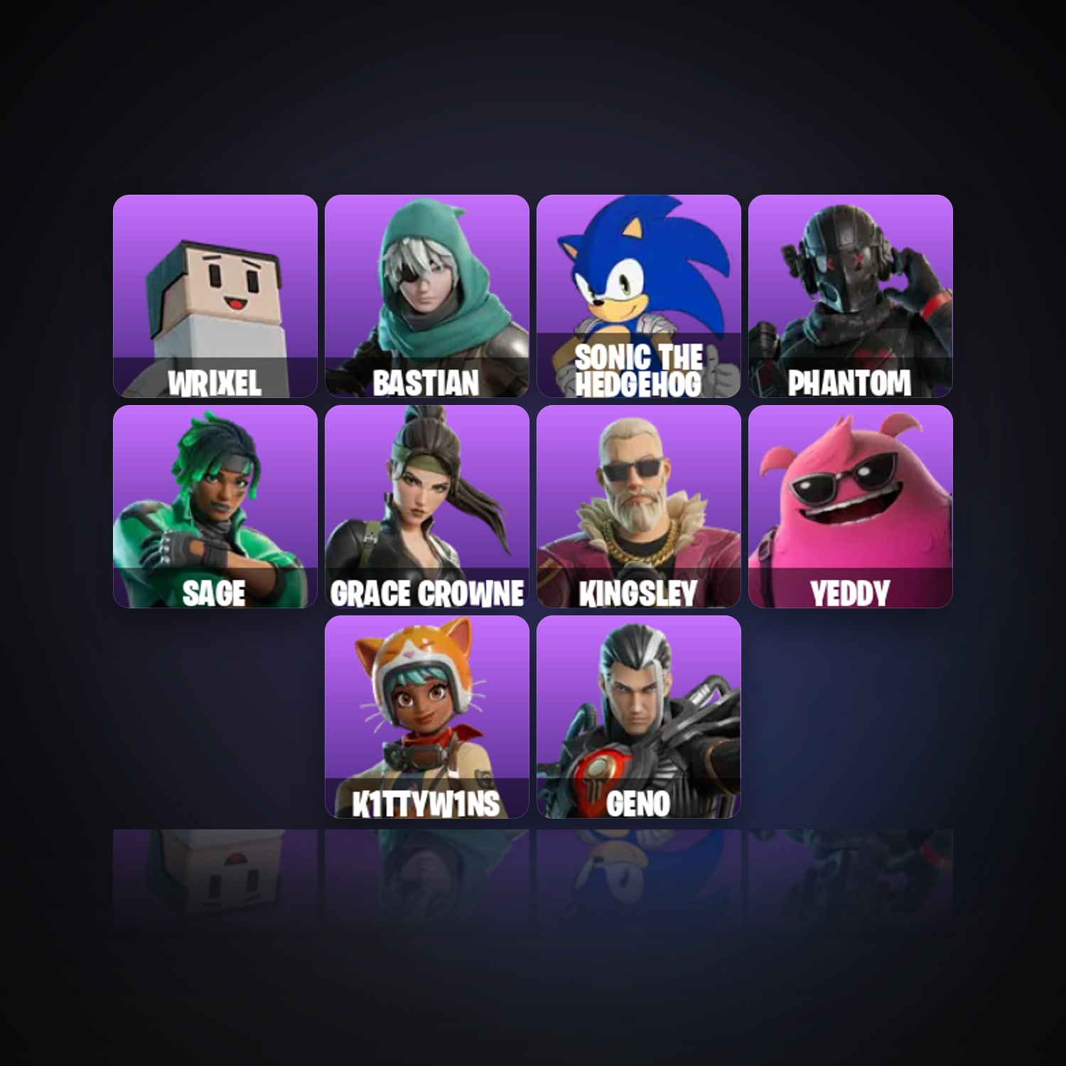 Fortnite | 11 Skins | 400 V-Bucks | Level 383 | 23 Wins — HabibiAccounts