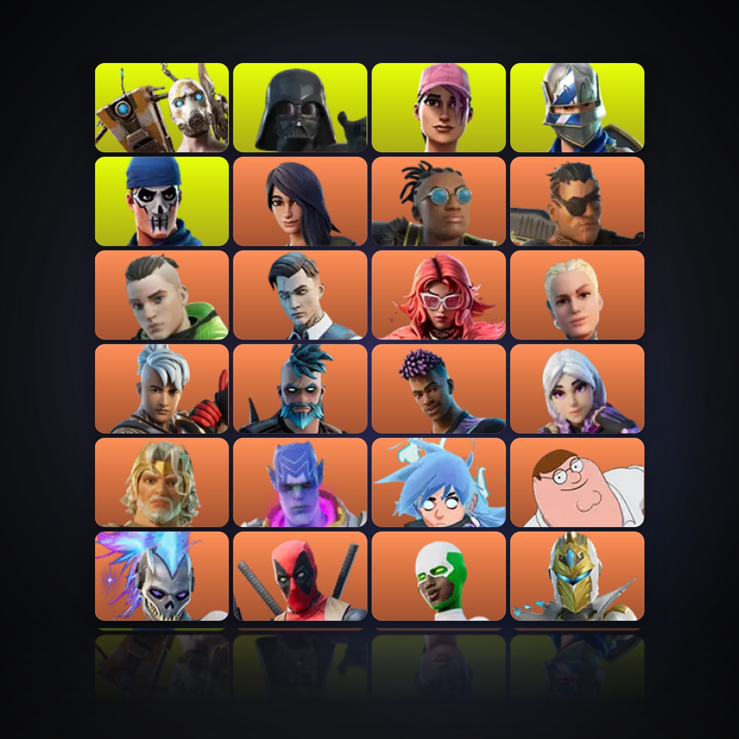 Fortnite | 170 Skins | 200 V-Bucks | Level 2929 | 262 Wins — HabibiAccounts