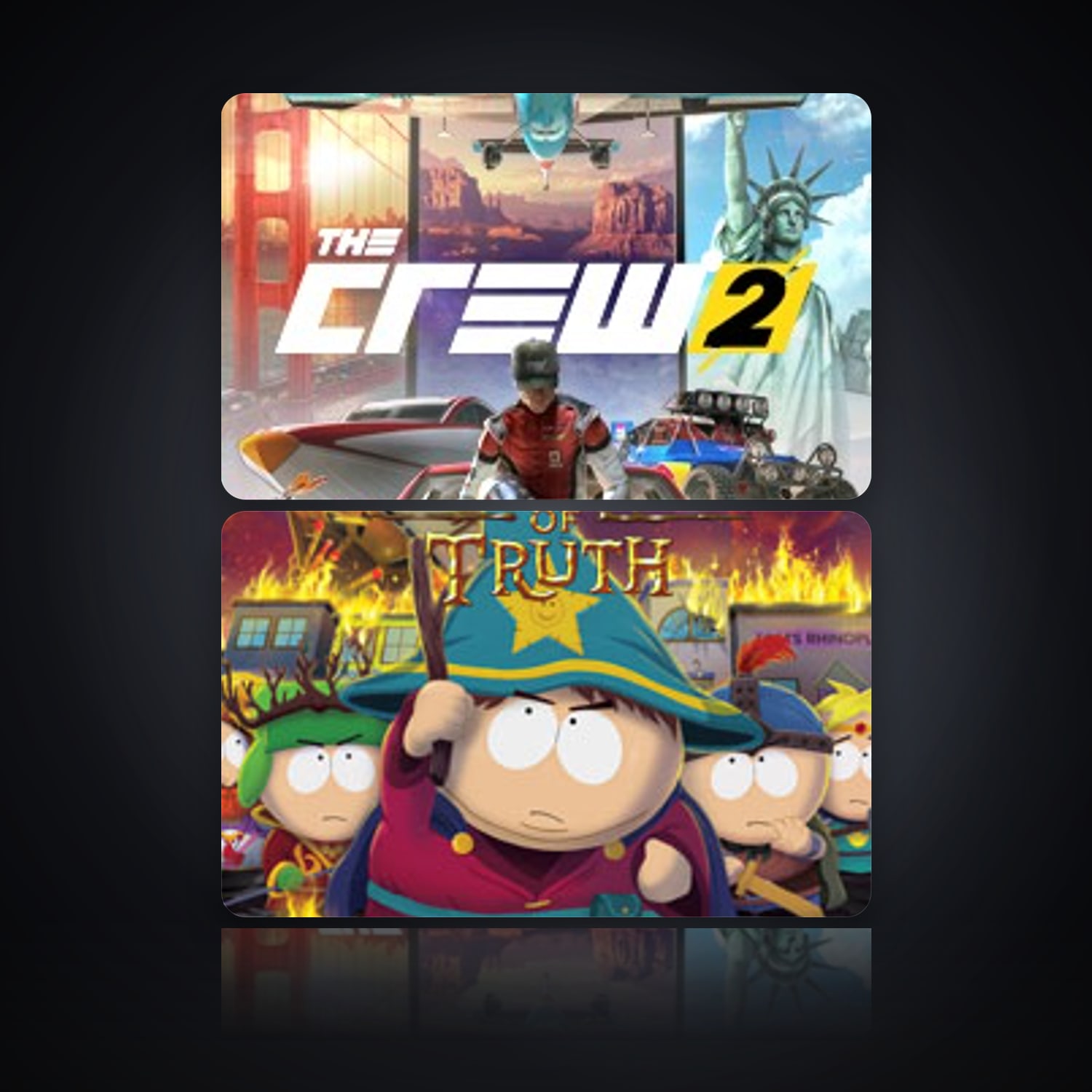 The Crew 2 & South Park: The Fractured But Whole | 3 Games — HabibiAccounts