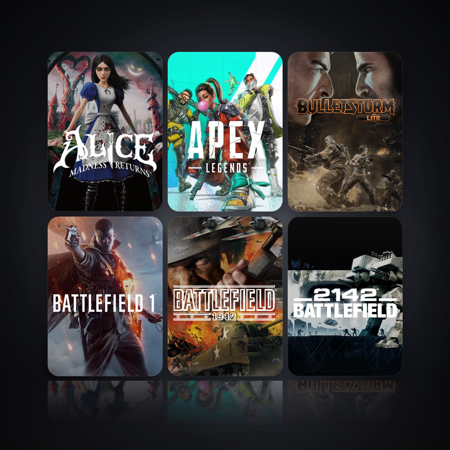 Alice: Madness Returns & Apex Legends | 42 Games | Apex Lvl 3 — HabibiAccounts