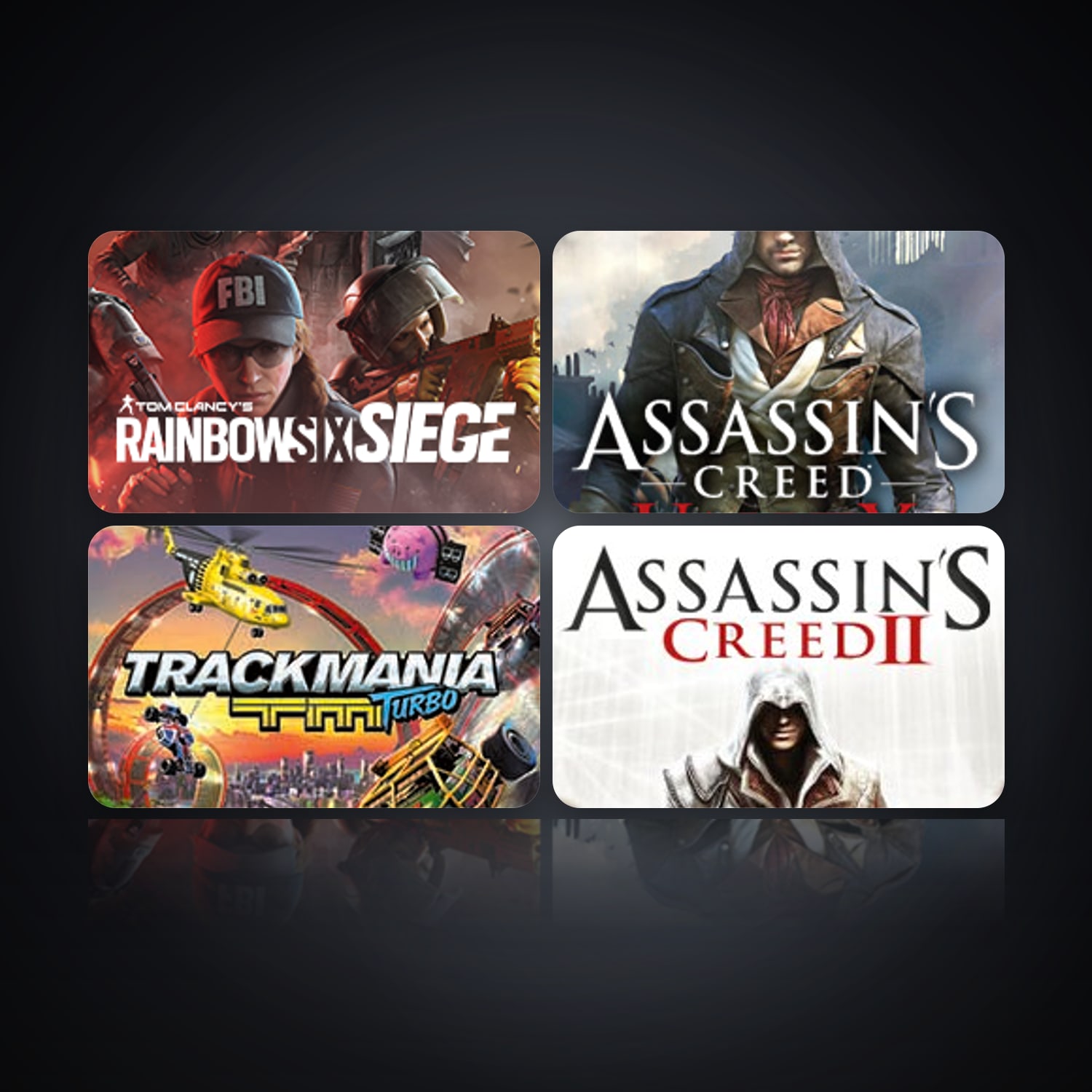 Tom Clancy's Rainbow Six Siege & Assassin's Creed Unity | 4 Games — HabibiAccounts