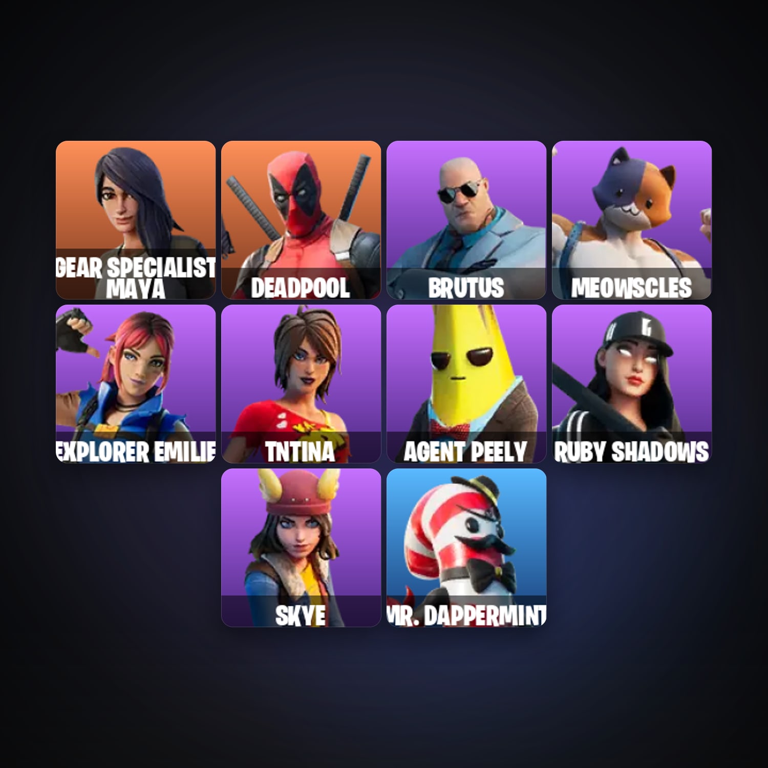 Fortnite | 11 Skins | 700 V-Bucks | Level 473 | 30 Wins — HabibiAccounts