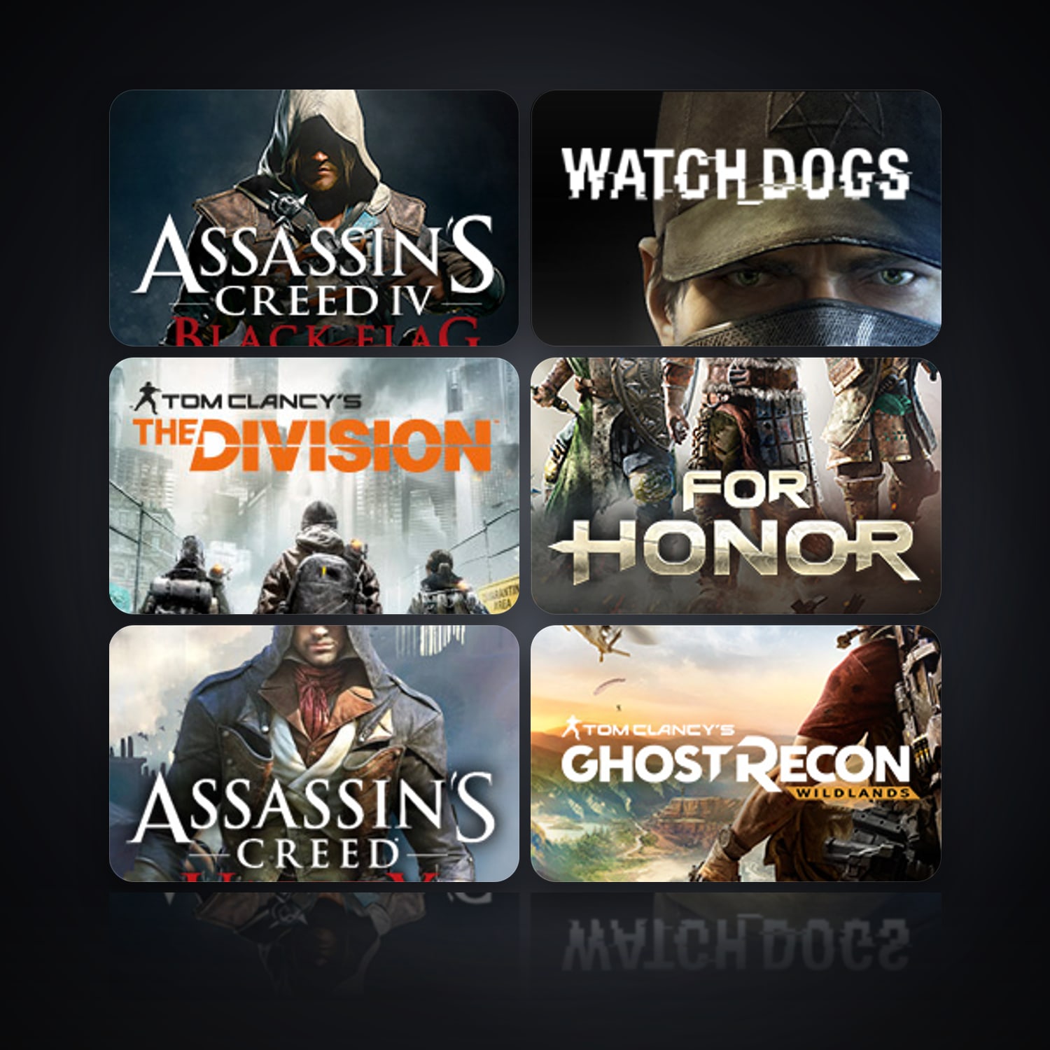 Assassin’s Creed IV Black Flag & Watch_Dogs | 11 Games — HabibiAccounts
