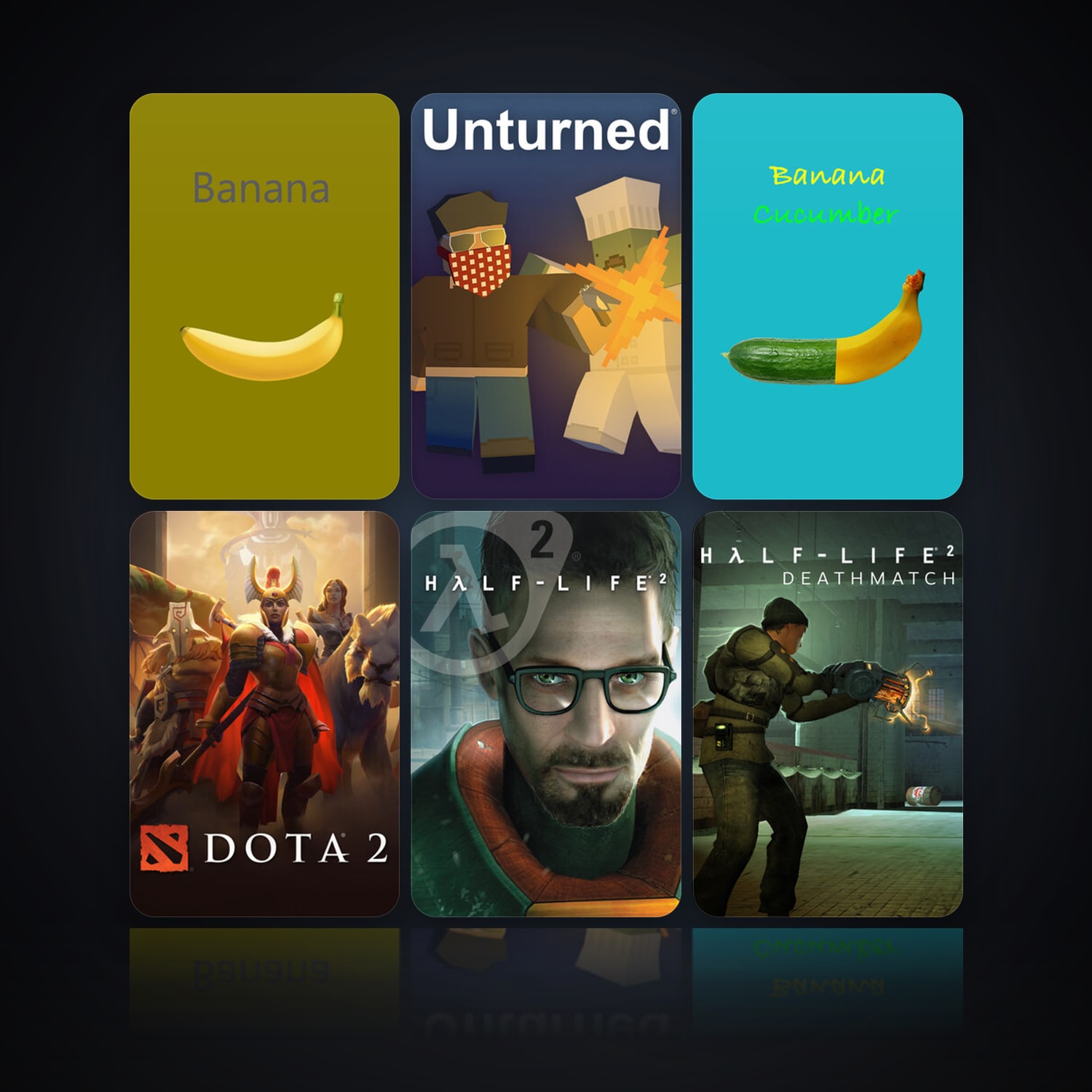 Banana & Unturned | 35 Games | Clean — HabibiAccounts
