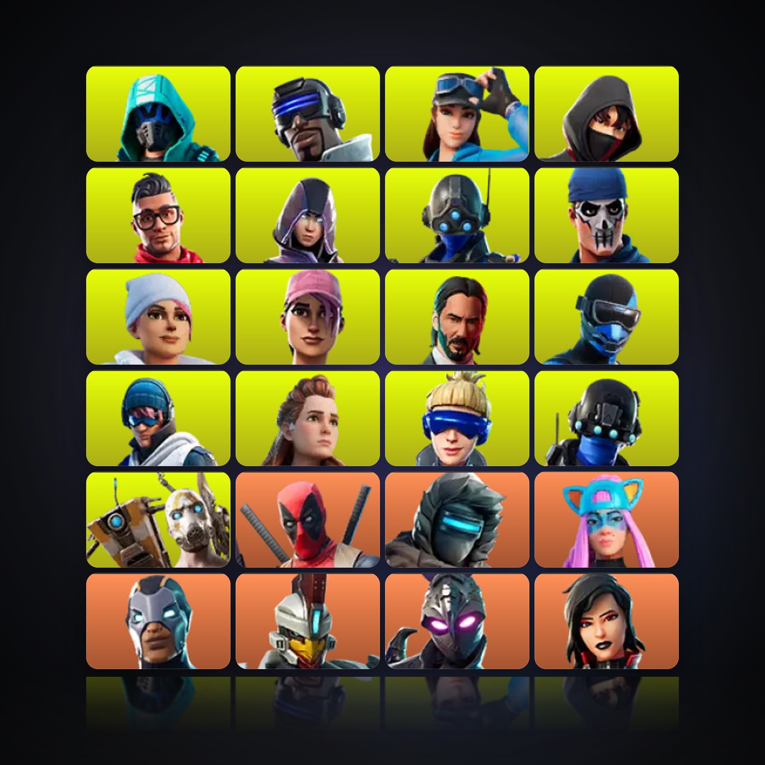 Fortnite | 238 Skins | 700 V-Bucks | Level 2513 | 1.5K Wins — HabibiAccounts