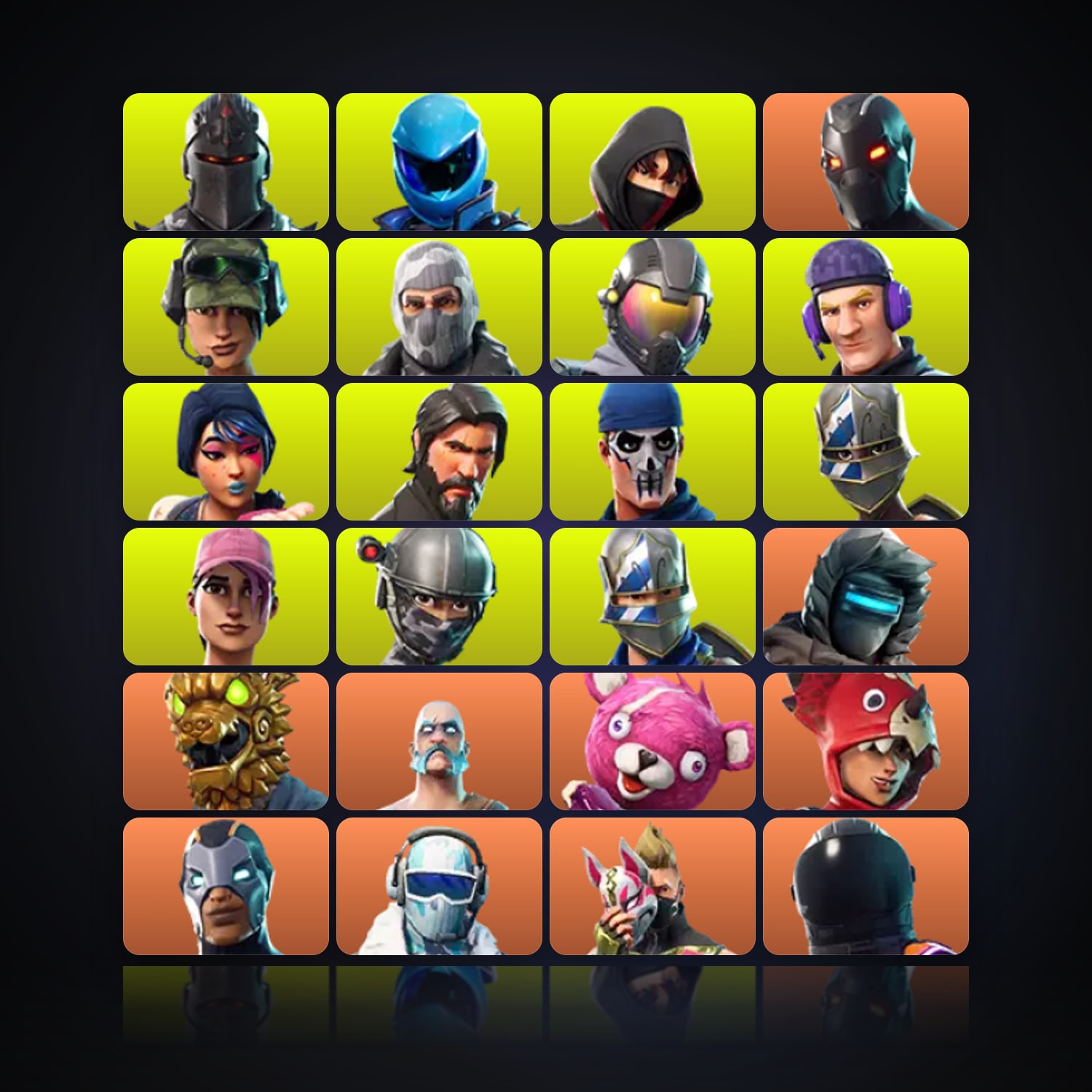 Fortnite | 135 Skins | 100 V-Bucks | Level 1337 | 591 Wins — HabibiAccounts