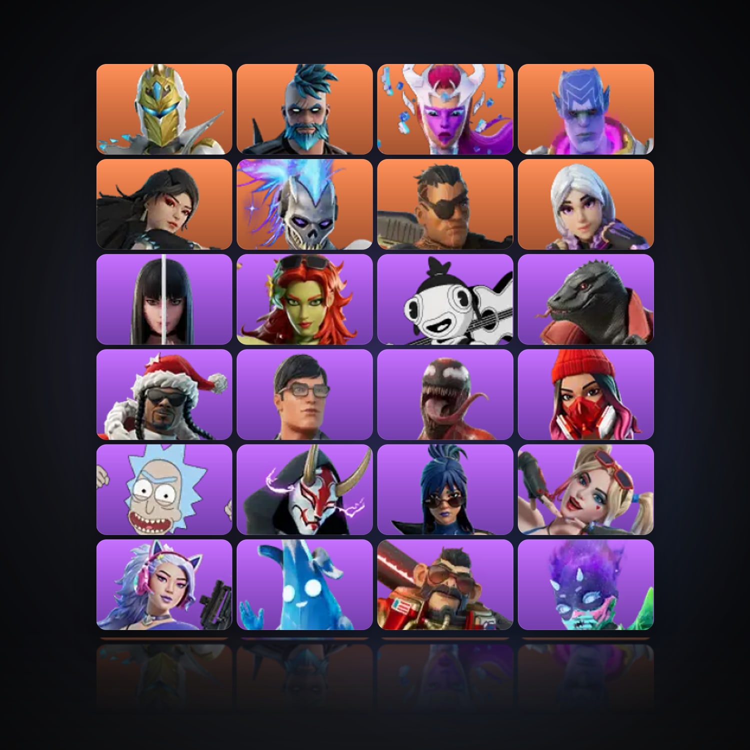 Fortnite | 64 Skins | 200 V-Bucks | Level 1113 | 73 Wins — HabibiAccounts