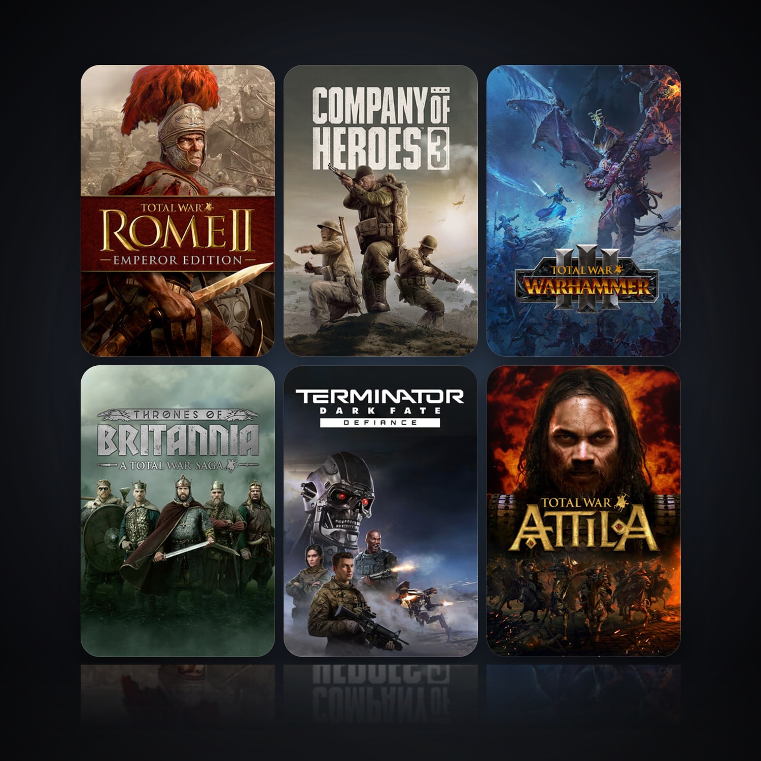 Total War: ROME II - Emperor Edition & Company of Heroes 3 | Level 13 | 93 Games | Clean — HabibiAccounts