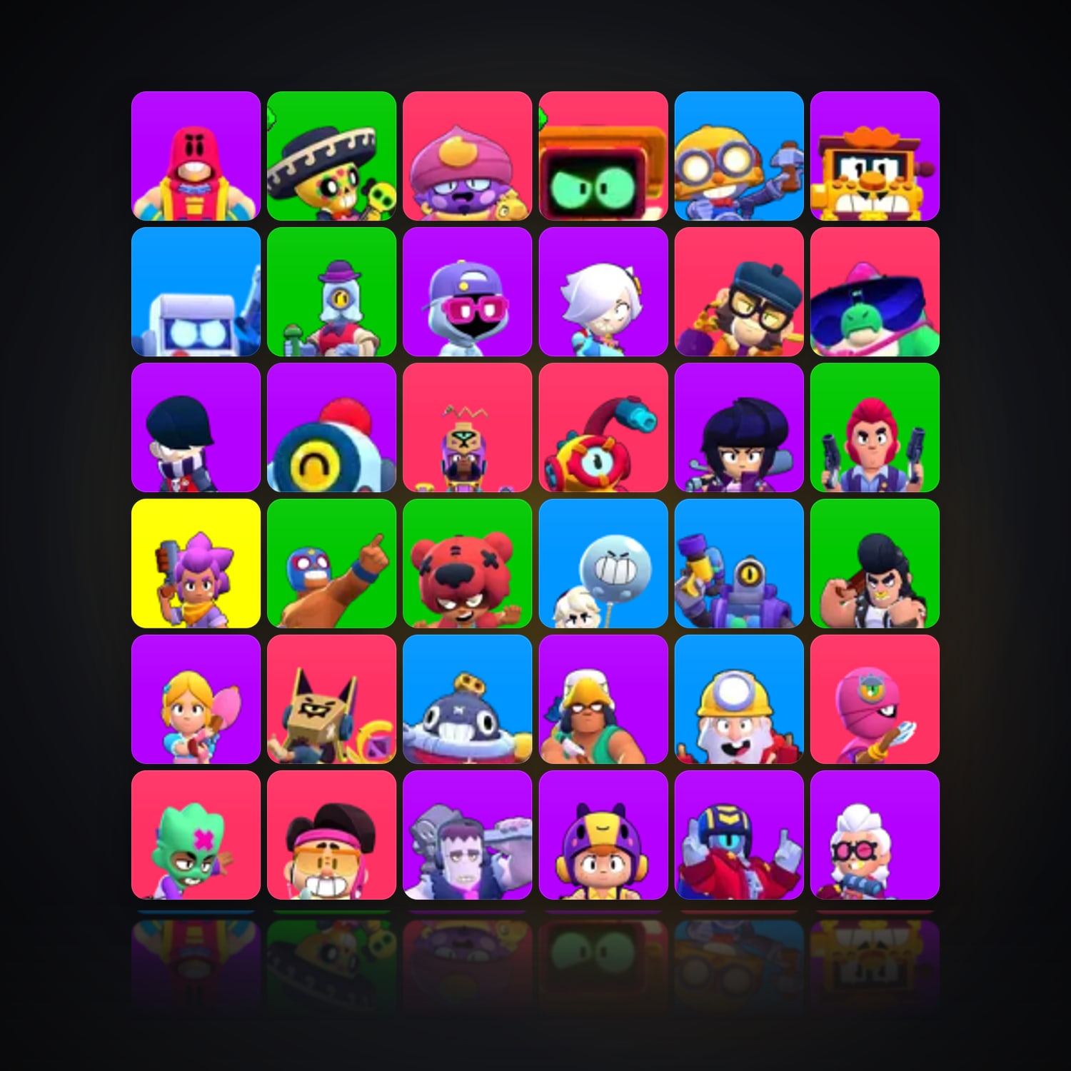 46 Brawlers | 10K Trophies — HabibiAccounts