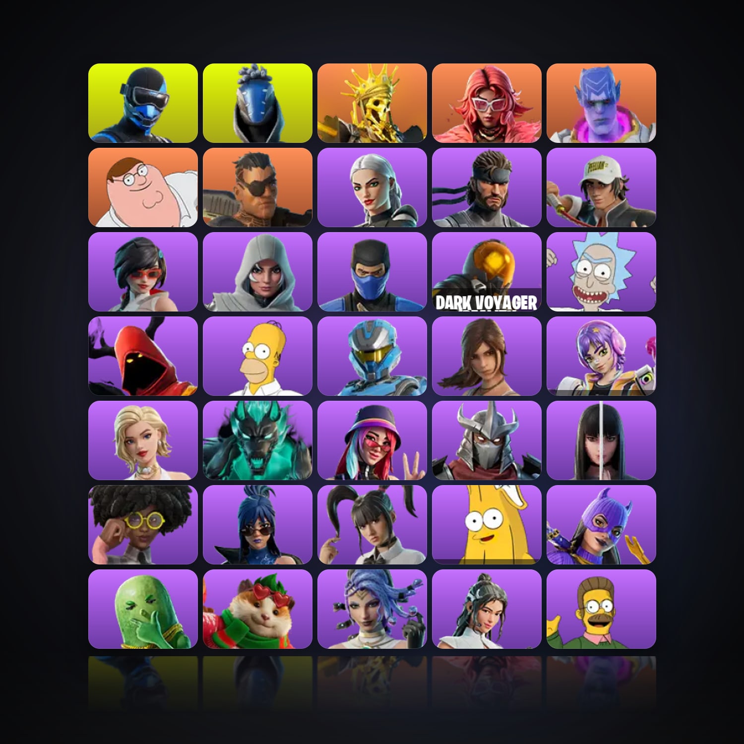 Fortnite | 78 Skins | 1.7K V-Bucks | Level 1292 | 129 Wins — HabibiAccounts