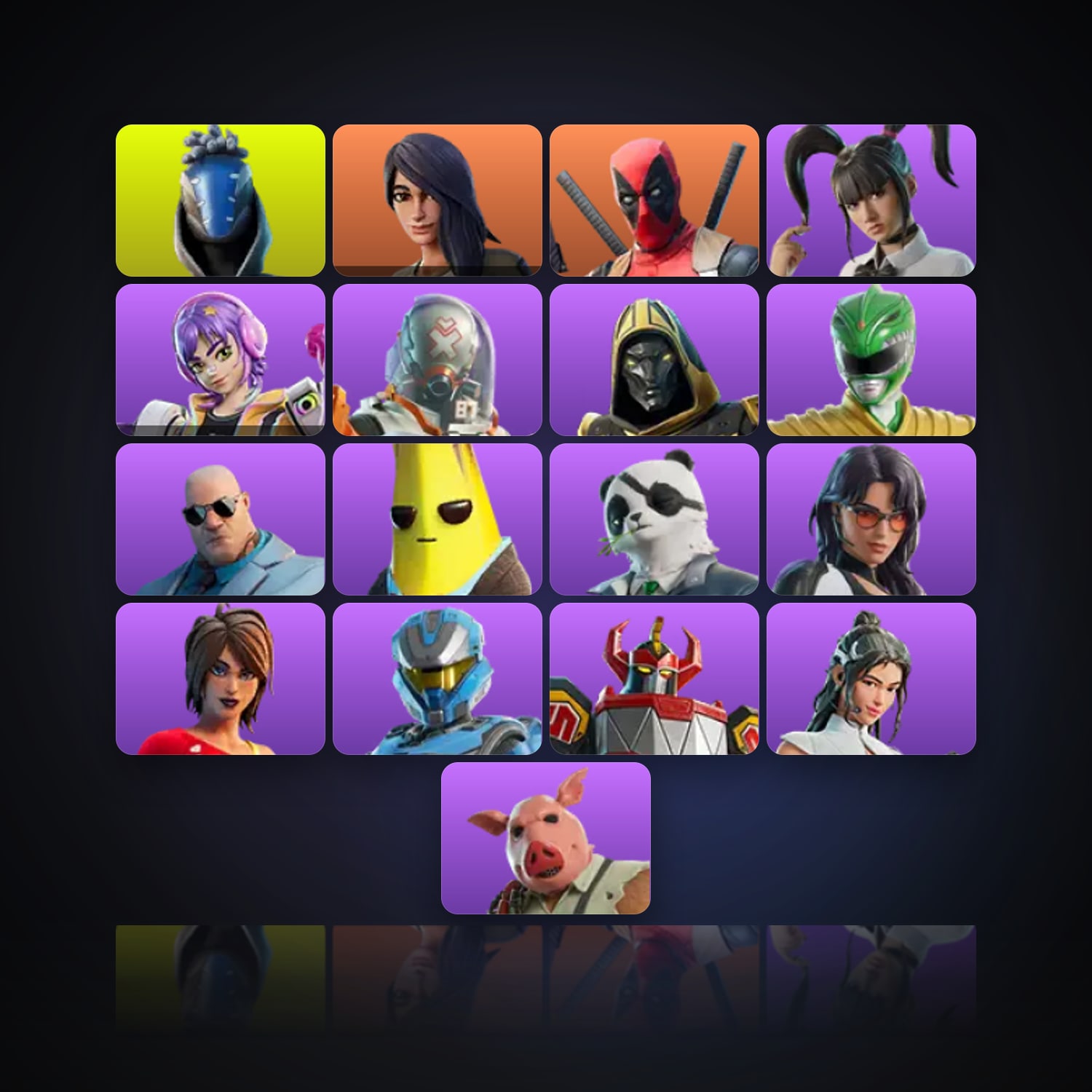 Fortnite | 17 Skins | Level 918 | 13 Wins — HabibiAccounts