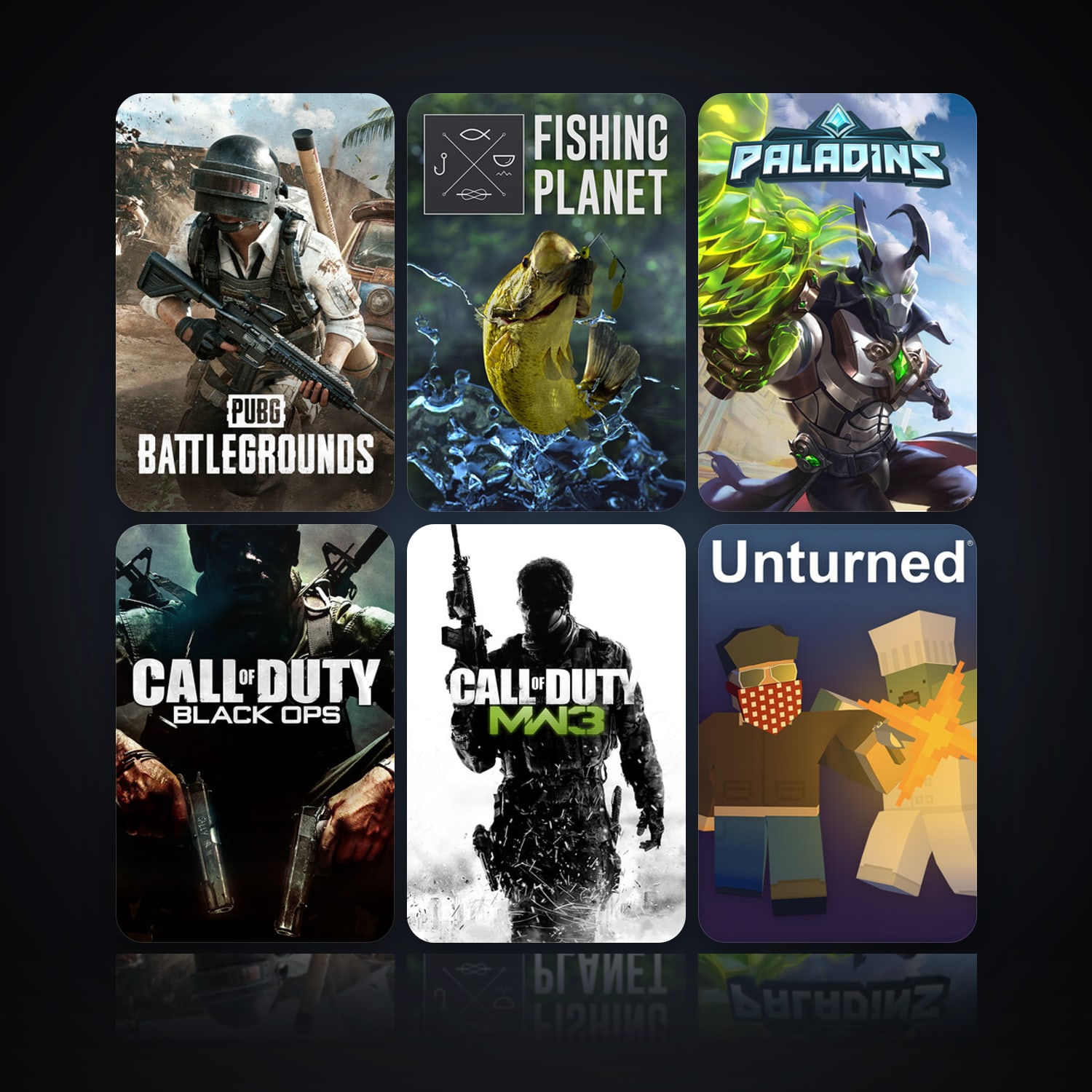 PUBG: BATTLEGROUNDS & Call of Duty: Modern Warfare 2 - Multiplayer (2009) | 23 Games | Clean — HabibiAccounts