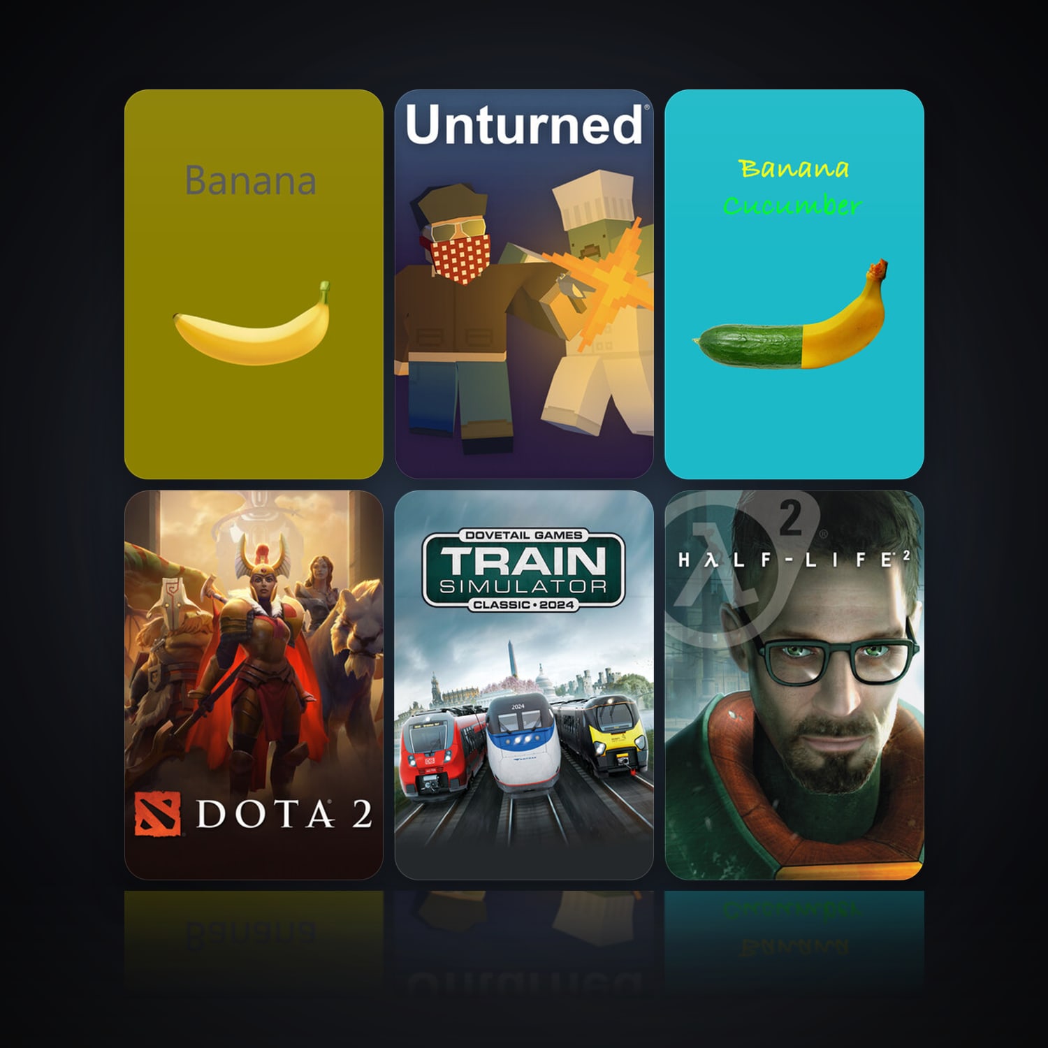 Banana & Unturned | 35 Games | Clean — HabibiAccounts