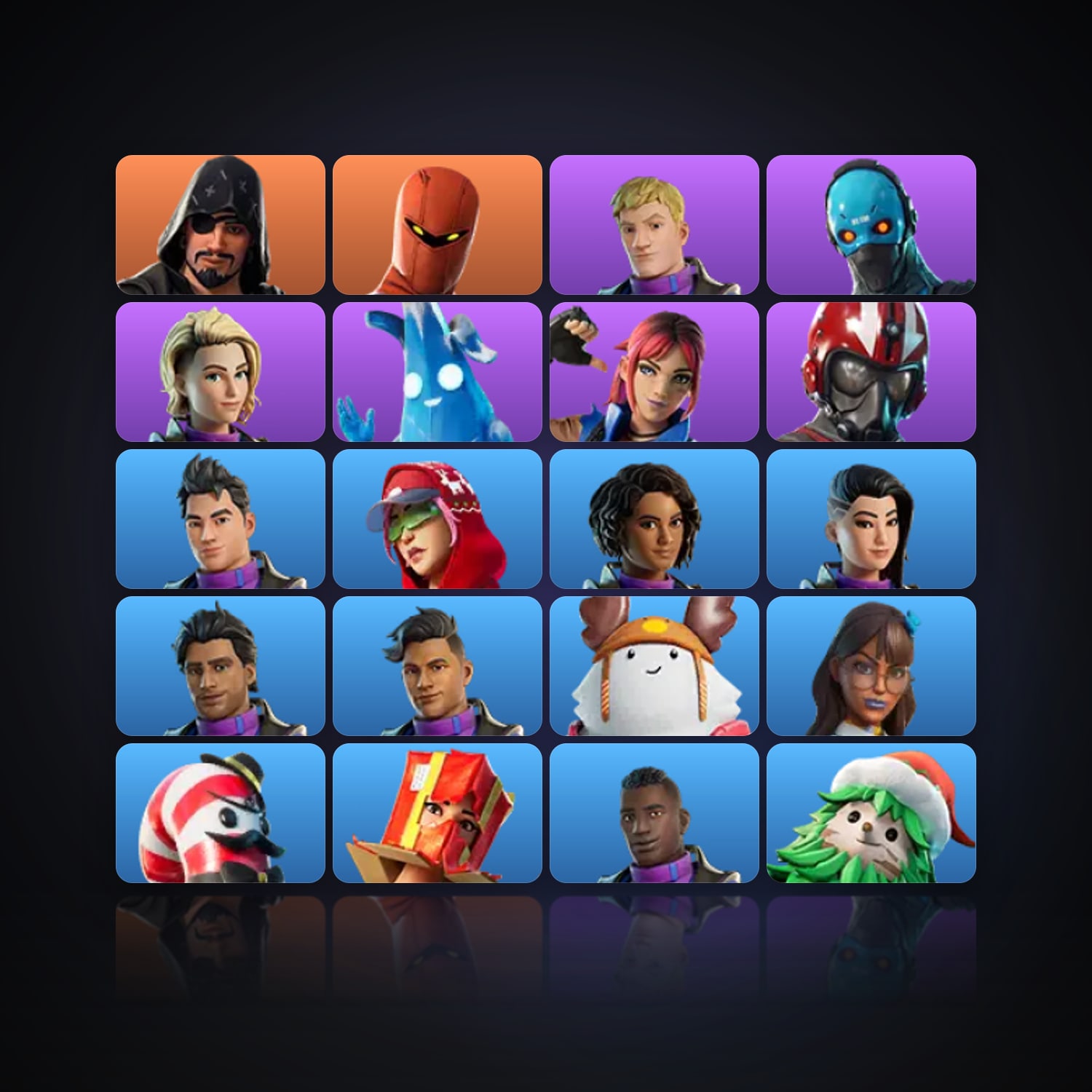 Fortnite | 24 Skins | 200 V-Bucks | Level 408 | 19 Wins — HabibiAccounts