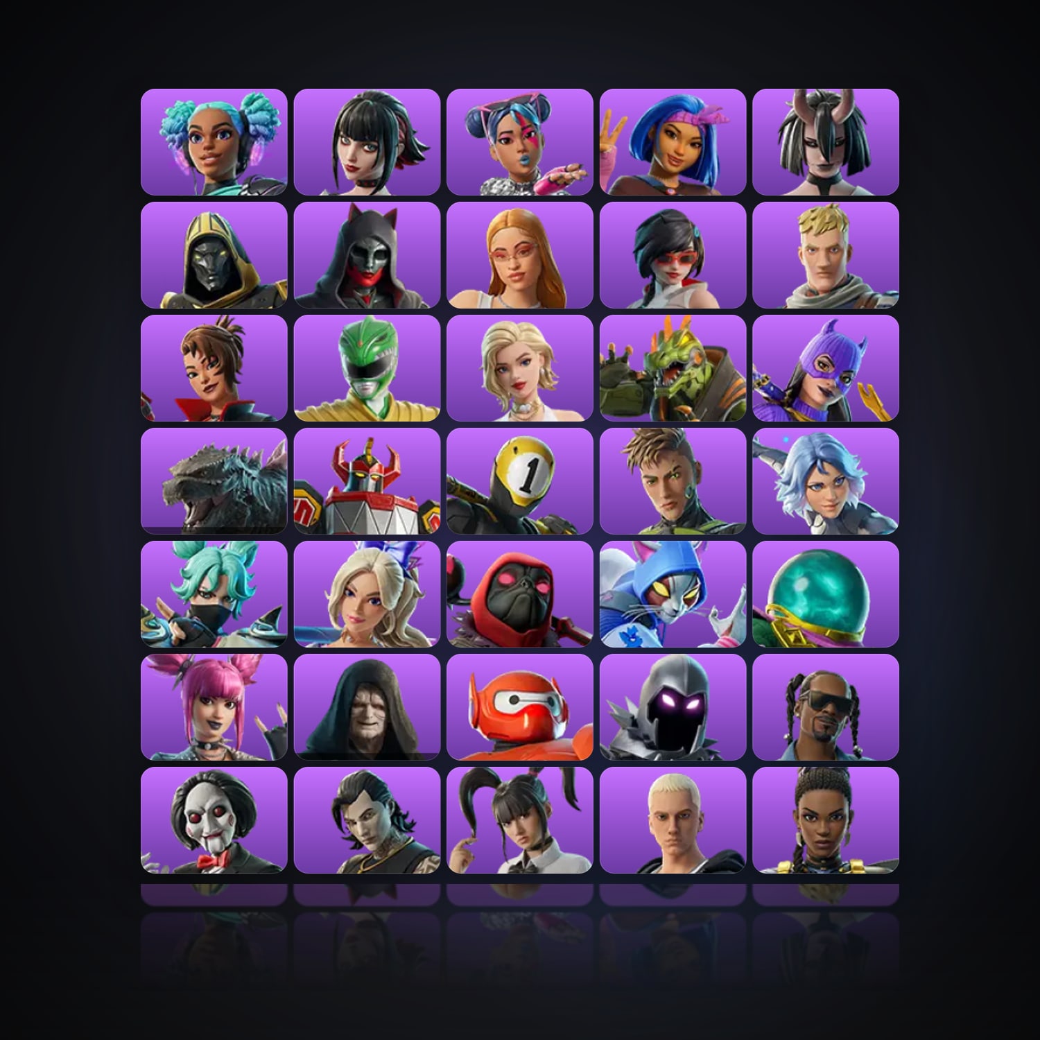 Fortnite | 115 Skins | 100 V-Bucks | Level 3031 | 158 Wins — HabibiAccounts