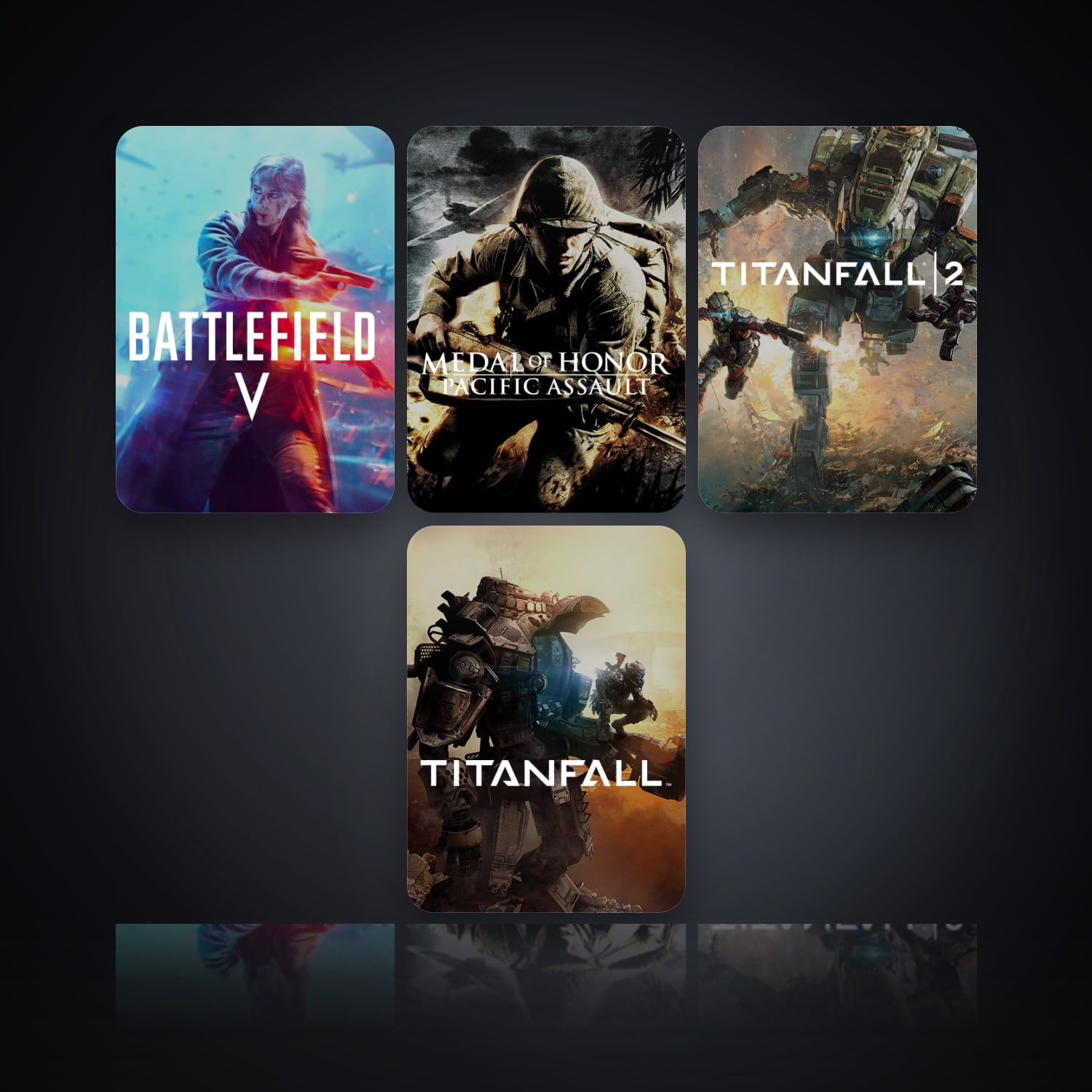 Battlefield V & Medal of Honor Pacific Assault | 4 Games — HabibiAccounts