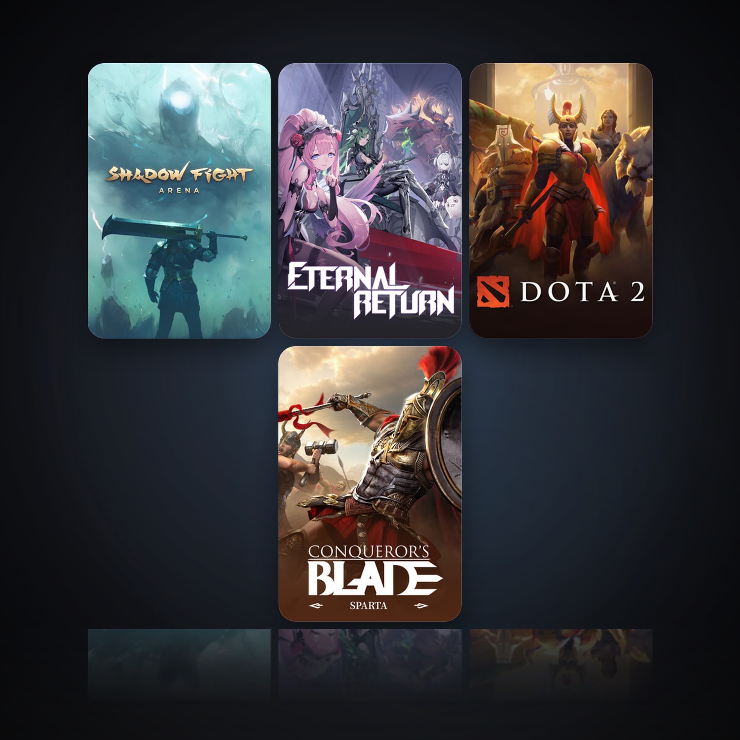 Shadow Fight Arena & Eternal Return | Clean — HabibiAccounts