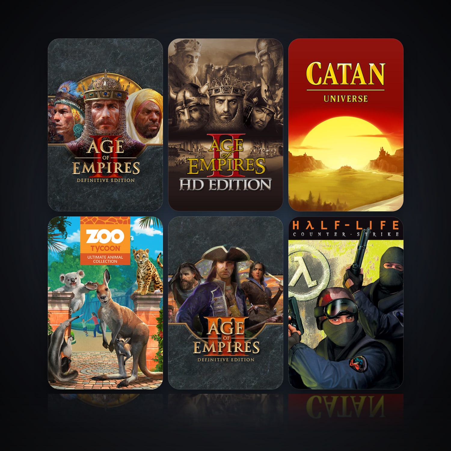 Age of Empires II: Definitive Edition & Age of Empires II | 11 Games | Clean — HabibiAccounts