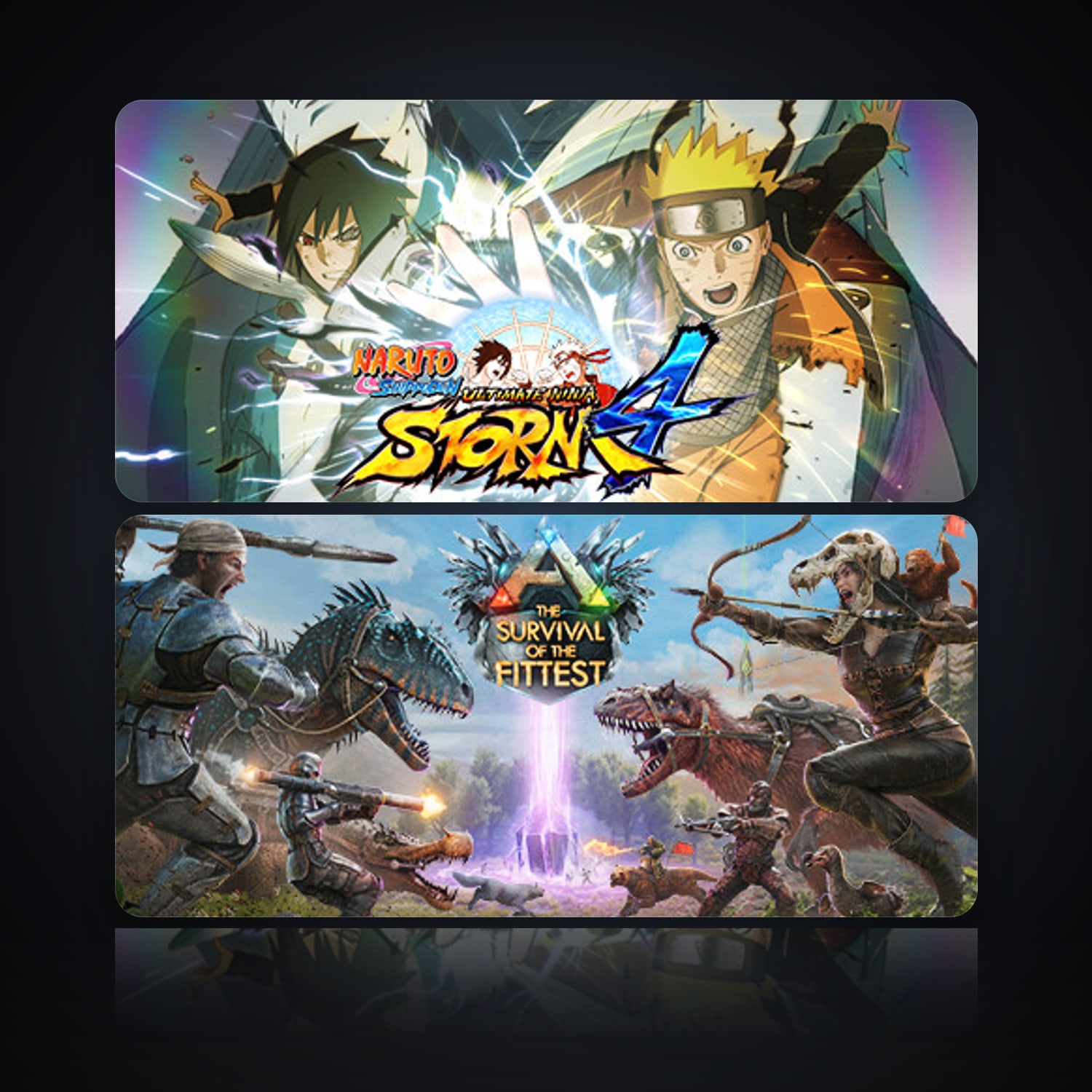 NARUTO SHIPPUDEN: Ultimate Ninja STORM 4 & ARK: The Survival Of The Fittest — HabibiAccounts