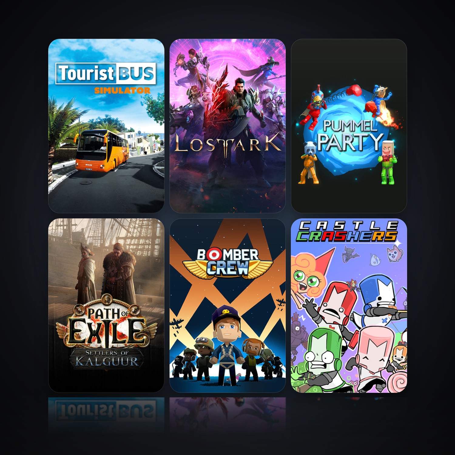 Tourist Bus Simulator & Lost Ark | 35 Games | Clean — HabibiAccounts