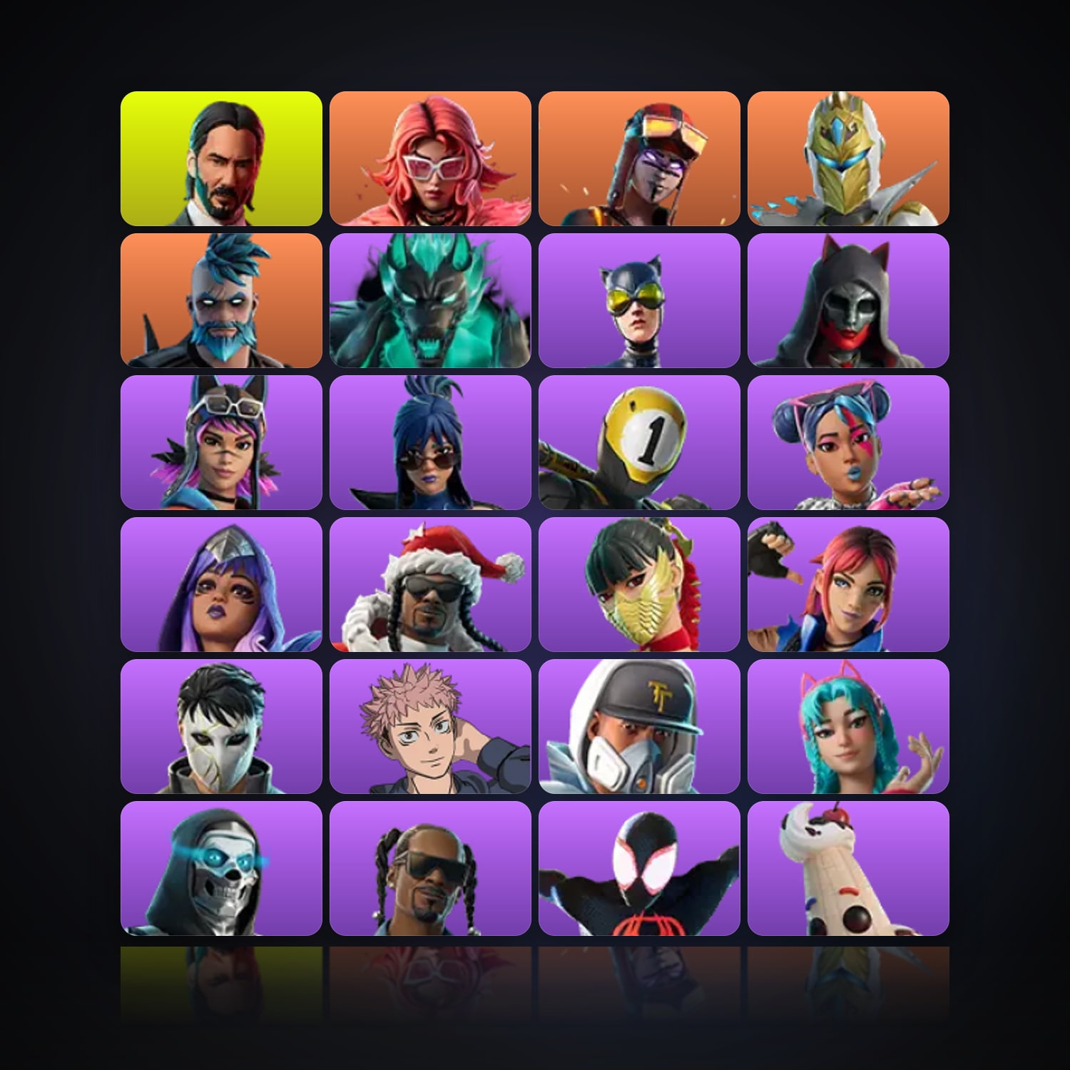 Fortnite | 82 Skins | 200 V-Bucks | Level 371 | 44 Wins — HabibiAccounts