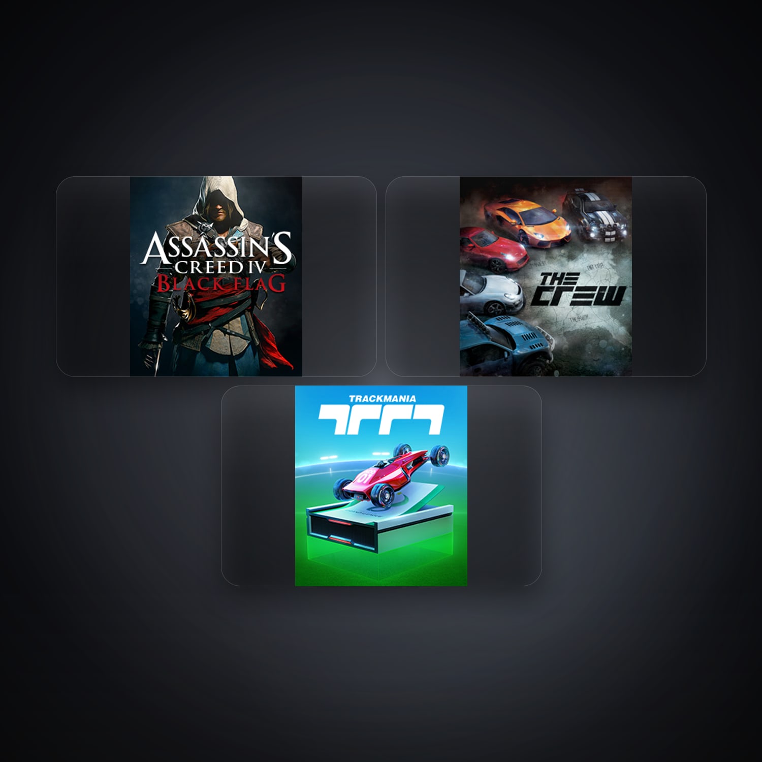 هالحساب يوبيسوفت فيه Assassin’s Creed IV Black Flag وThe Crew، NL، 3 ألعاب — HabibiAccounts
