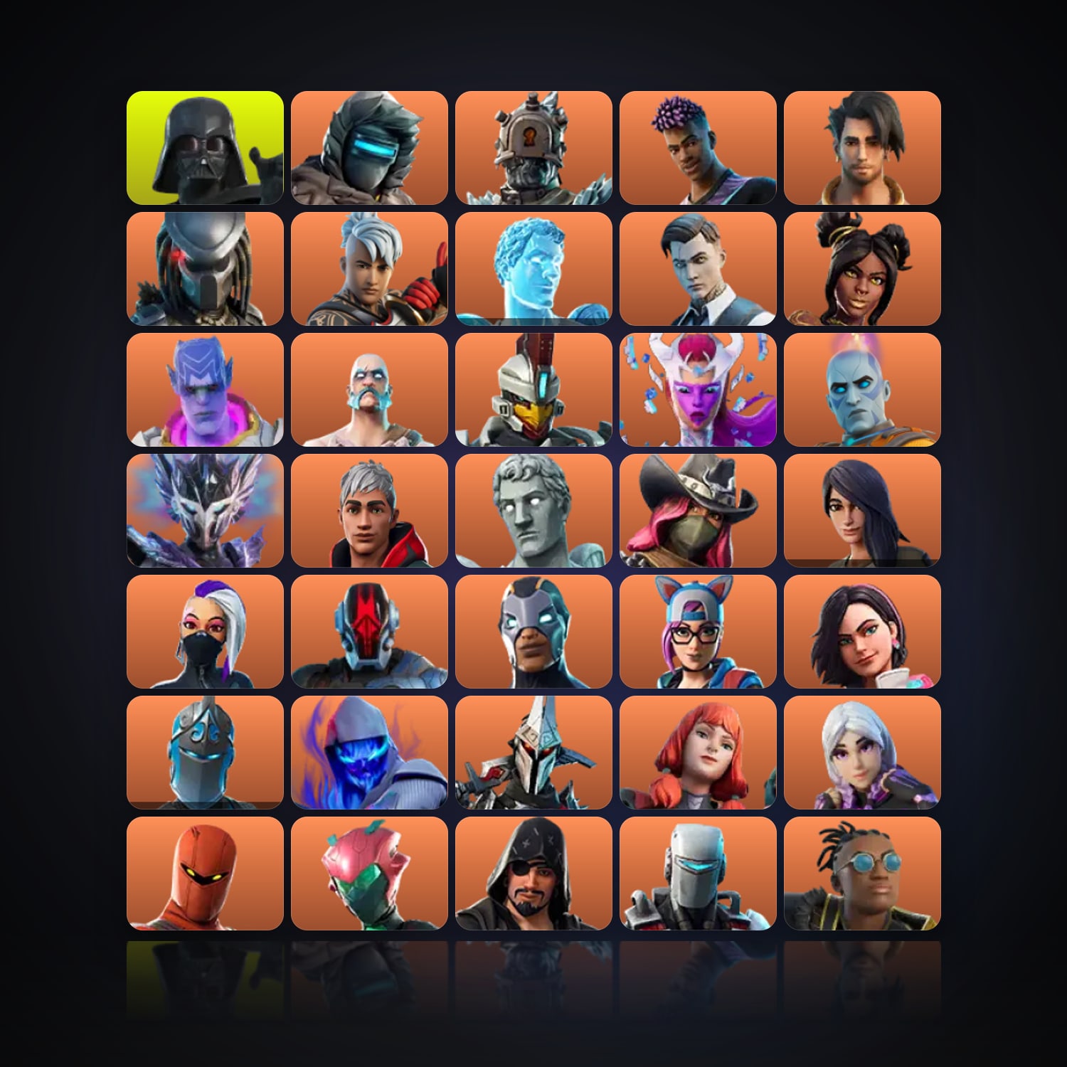 Fortnite | 190 Skins | 250 V-Bucks | Level 3759 | 531 Wins — HabibiAccounts