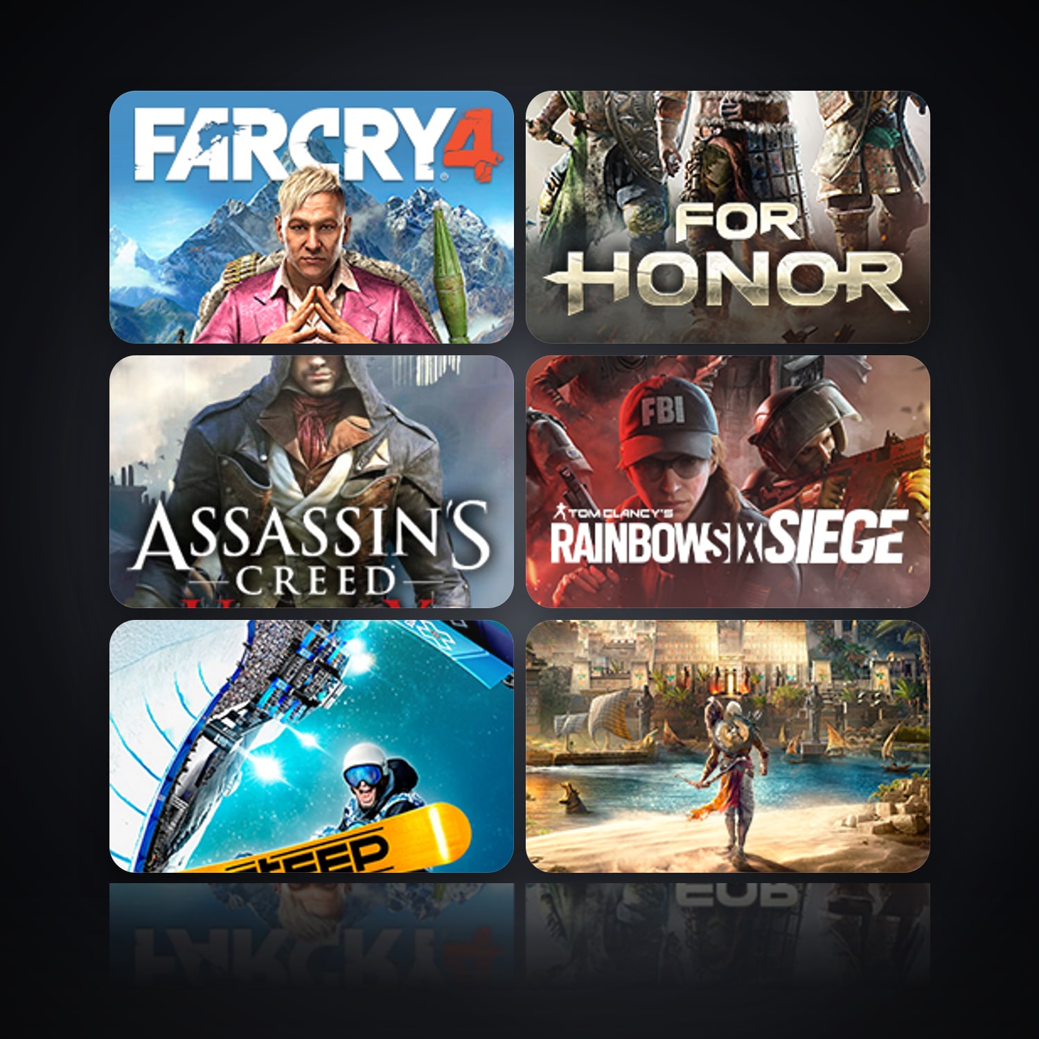 Far Cry 4 & For Honor | 6 Games — HabibiAccounts