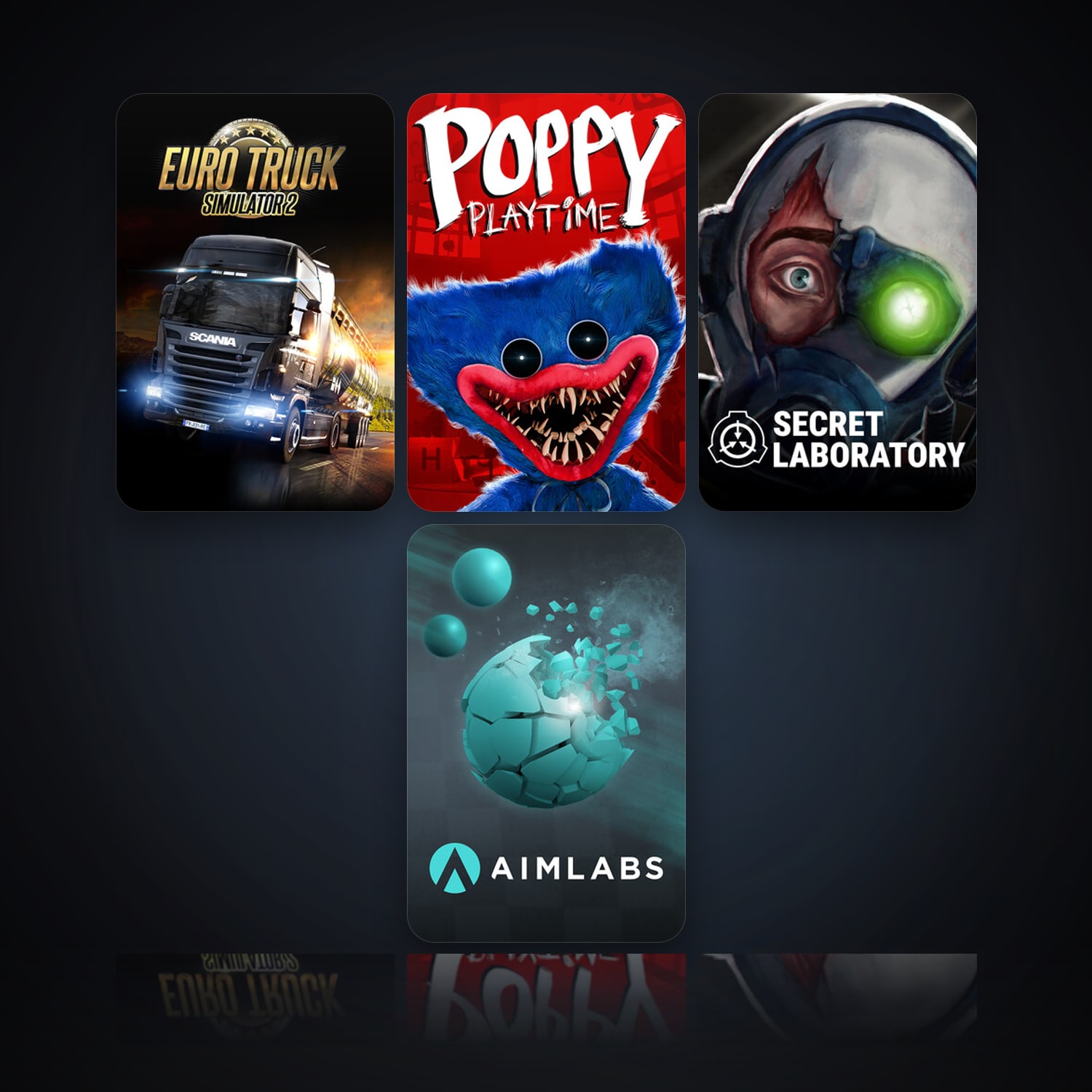 Euro Truck Simulator 2 & Poppy Playtime | 10 Games | Clean — HabibiAccounts