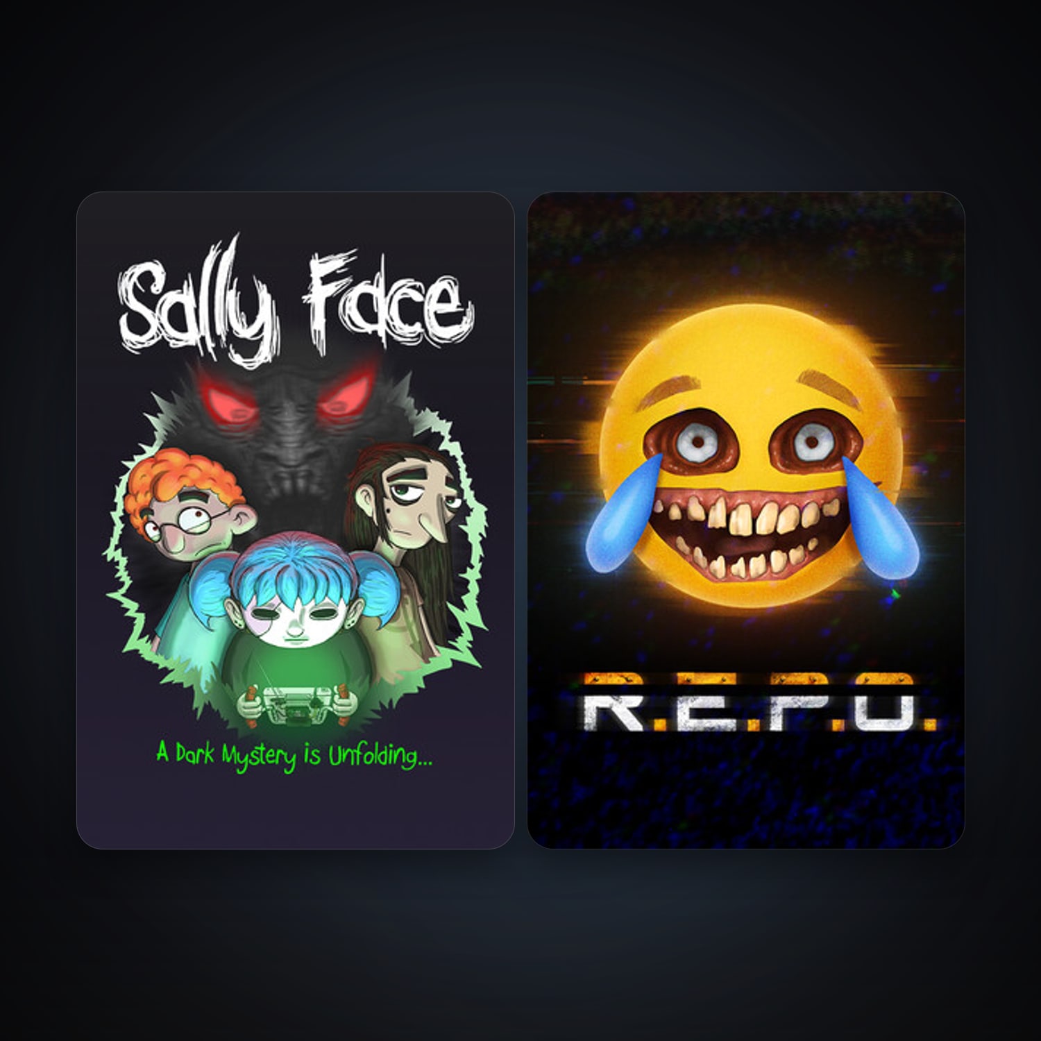 Sally Face - Episode One & R.E.P.O. — HabibiAccounts