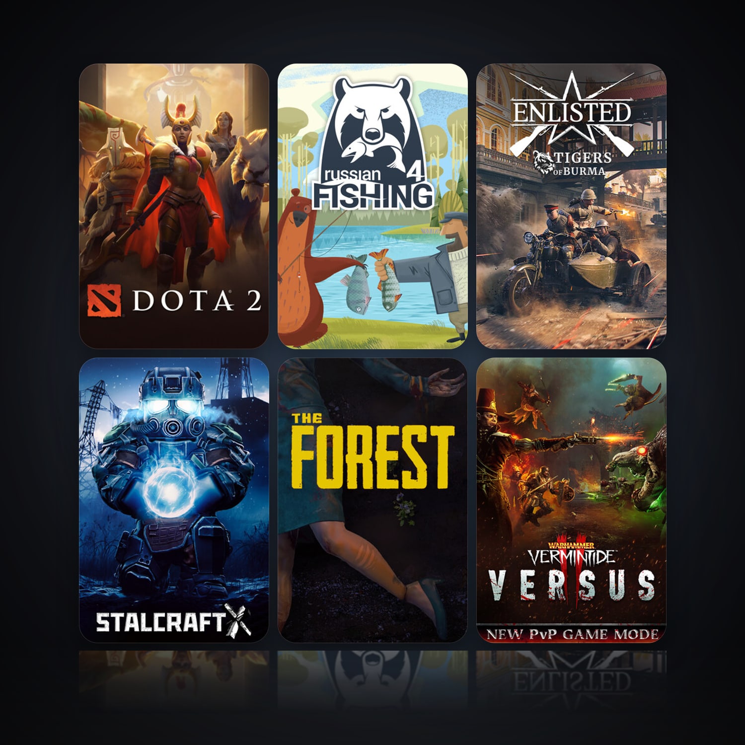 Dota 2 & Russian Fishing 4 | 31 Games | Clean — HabibiAccounts