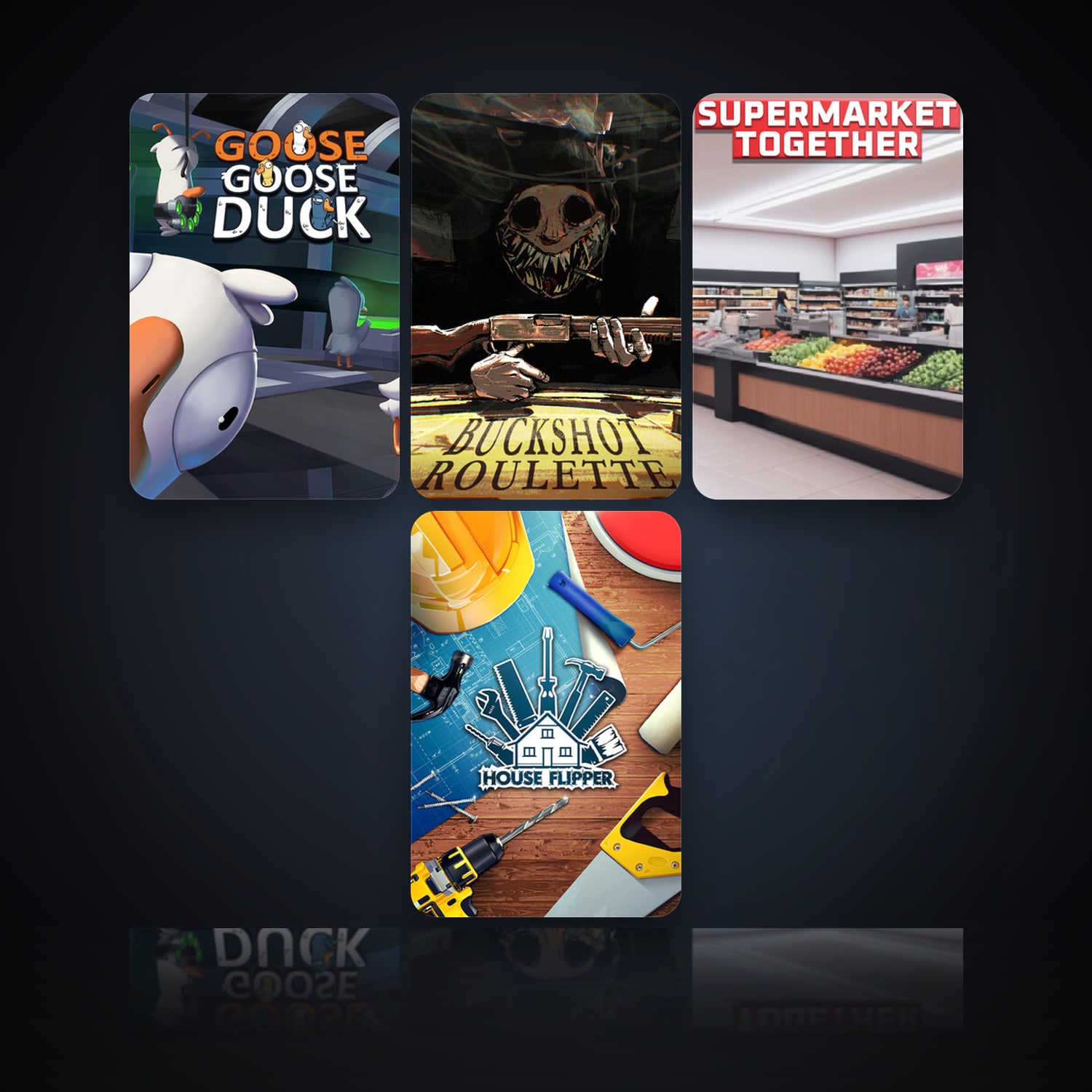 Goose Goose Duck & Buckshot Roulette | Clean — HabibiAccounts