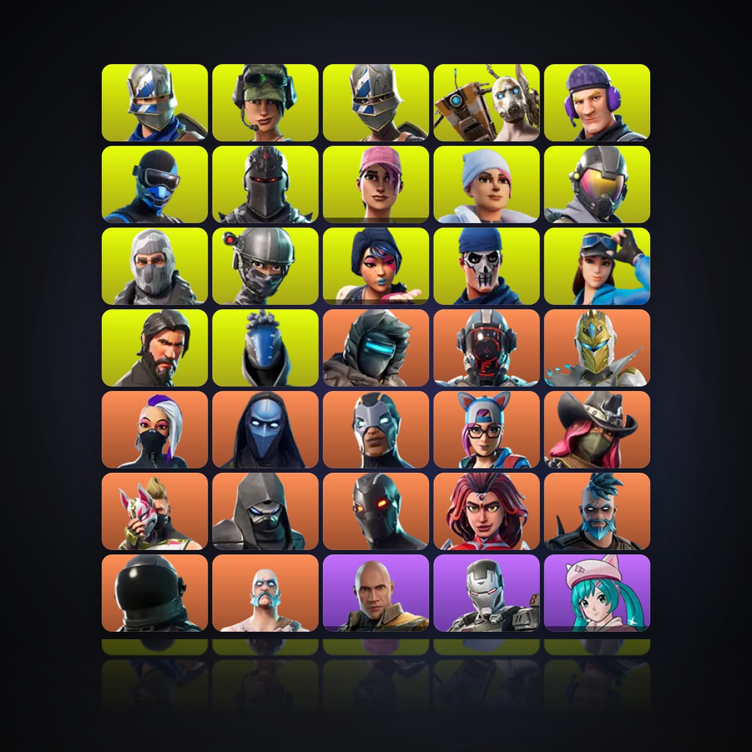 Fortnite | 189 Skins | 9.3K V-Bucks | Level 1133 | 243 Wins — HabibiAccounts
