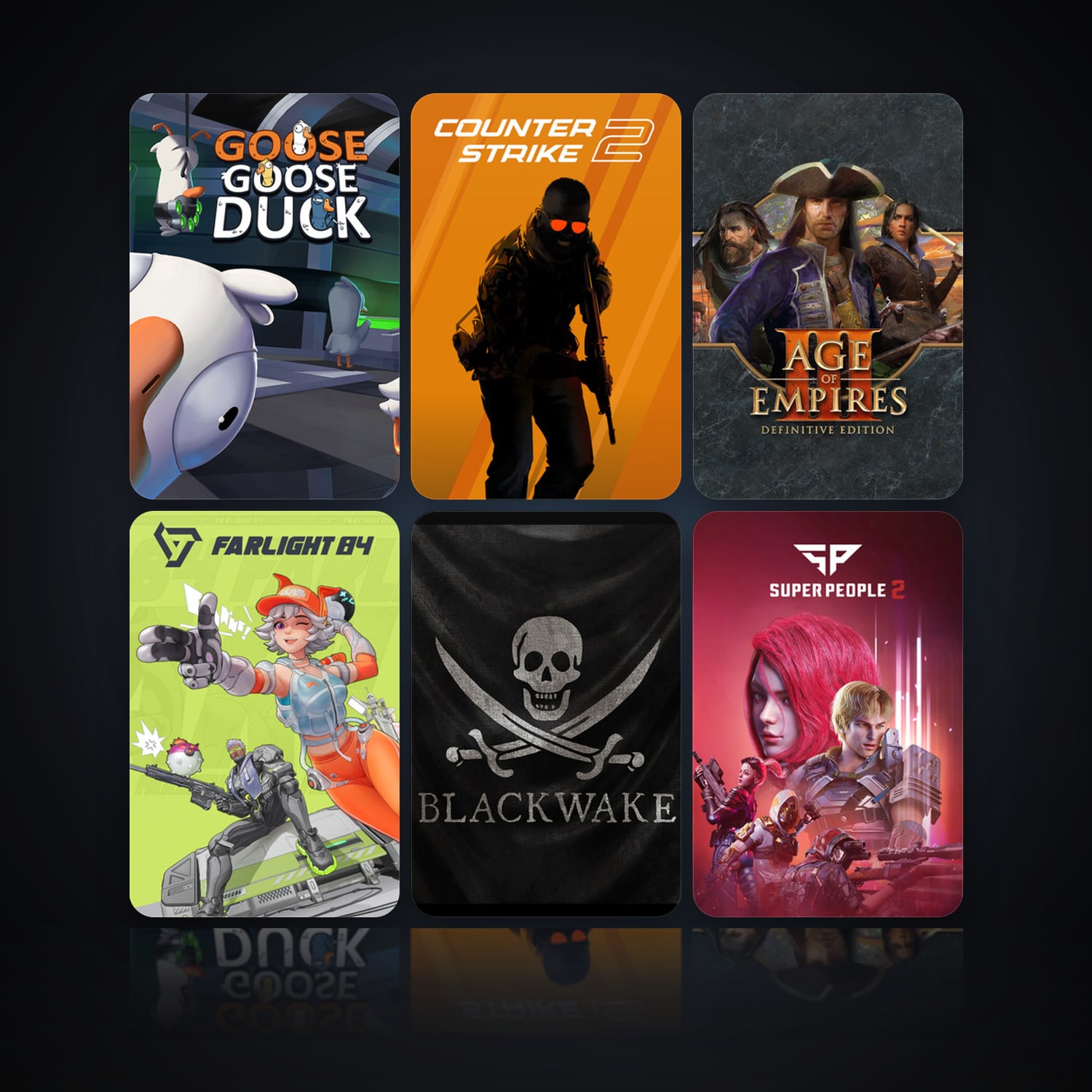 Goose Goose Duck & CS2 Prime | 18 Games | Has VAC — HabibiAccounts
