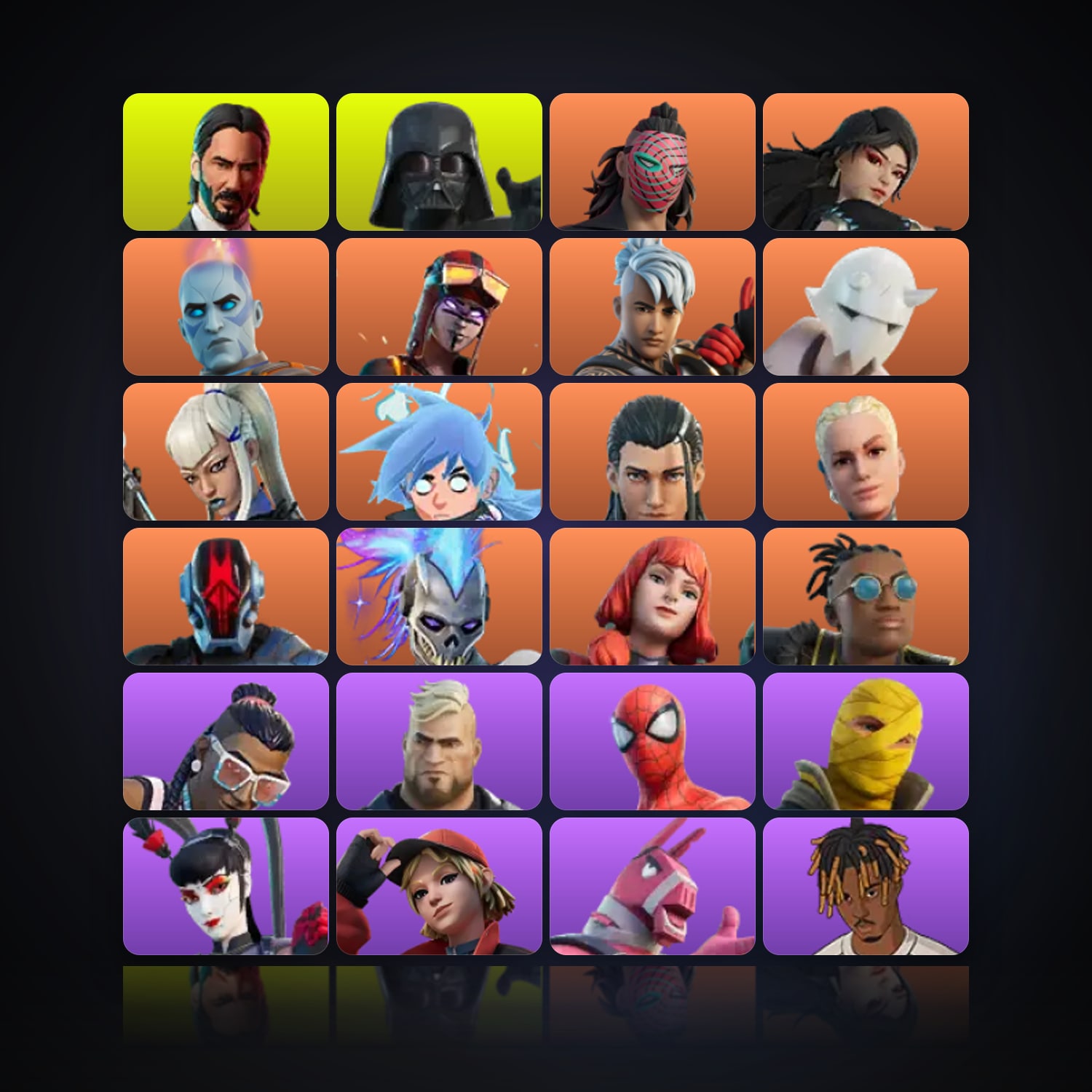 Fortnite | 73 Skins | 450 V-Bucks | Level 1786 | 135 Wins — HabibiAccounts