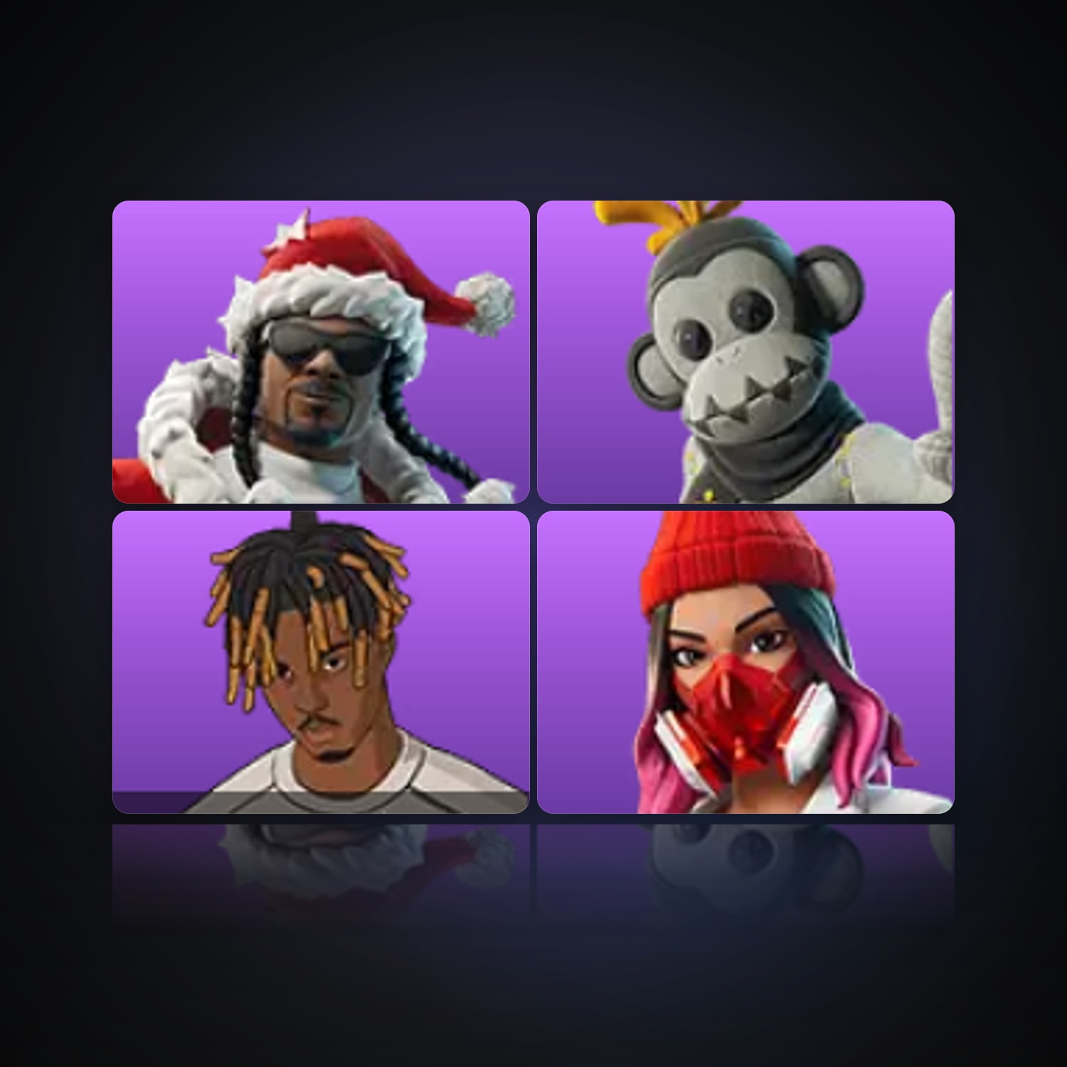 Fortnite | 4 Skins | 400 V-Bucks | Level 208 | 12 Wins — HabibiAccounts