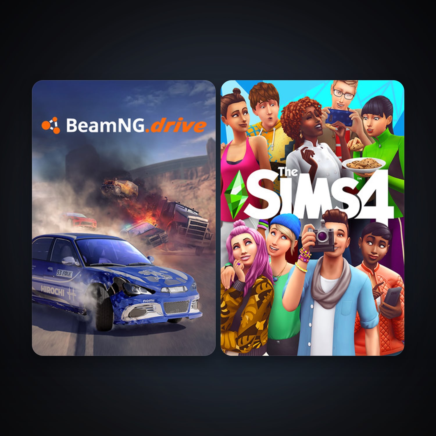 BeamNG.drive & The Sims 4 — HabibiAccounts