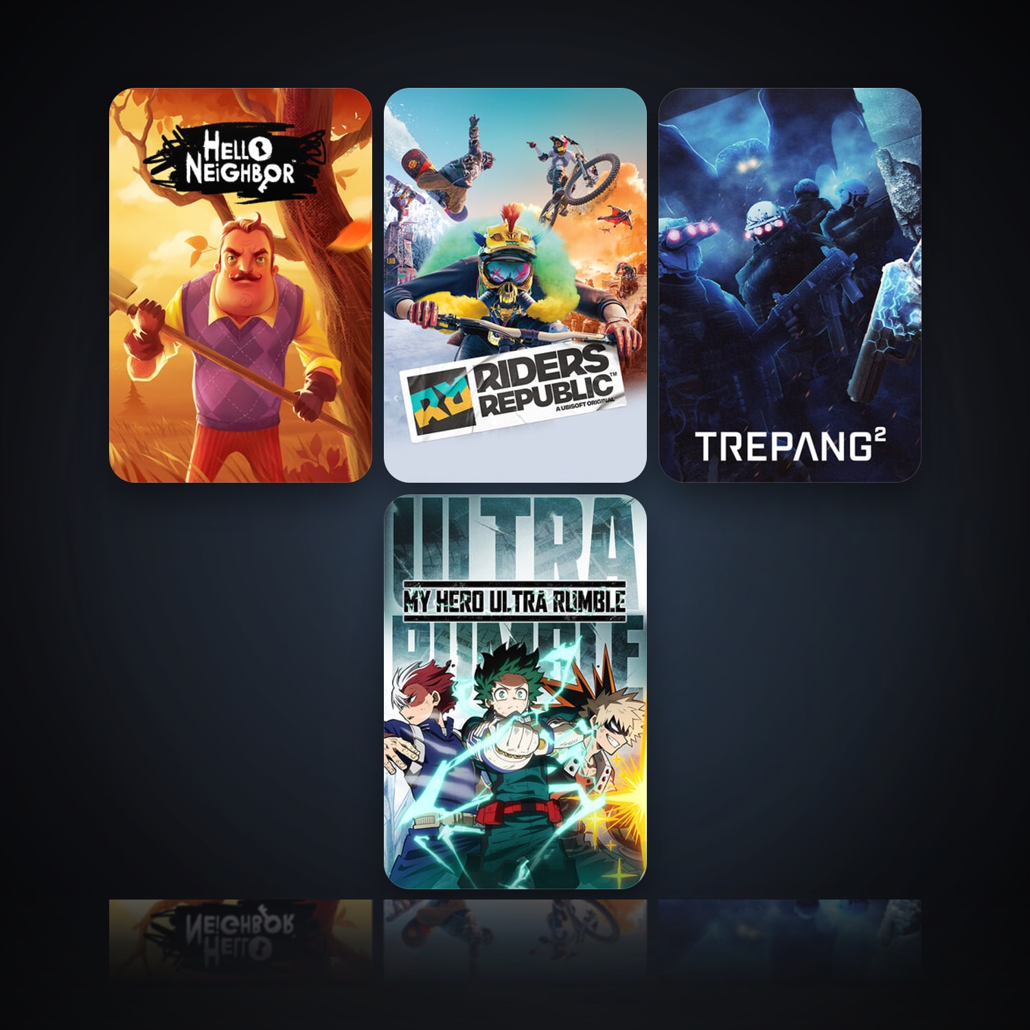 Hello Neighbor & Riders Republic | 10 Games | Clean — HabibiAccounts